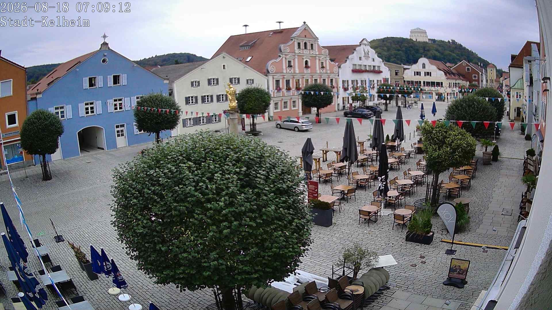 Archiv Foto Webcam Stadtplatz Kelheim