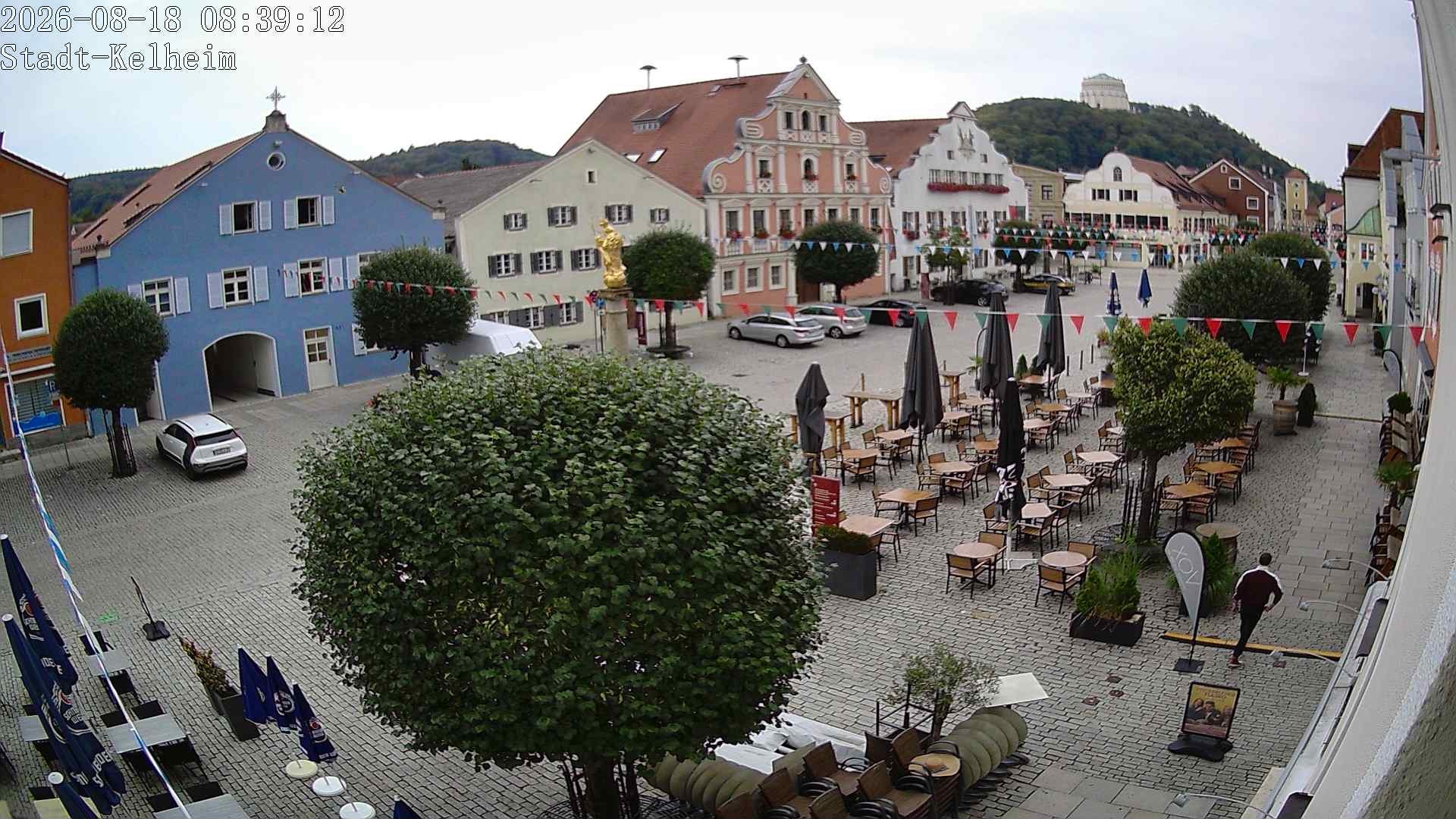 Archiv Foto Webcam Stadtplatz Kelheim