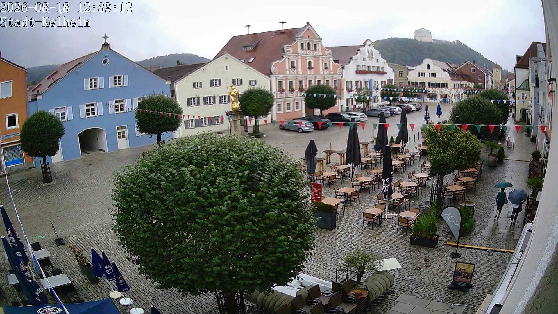 Archiv Foto Webcam Stadtplatz Kelheim