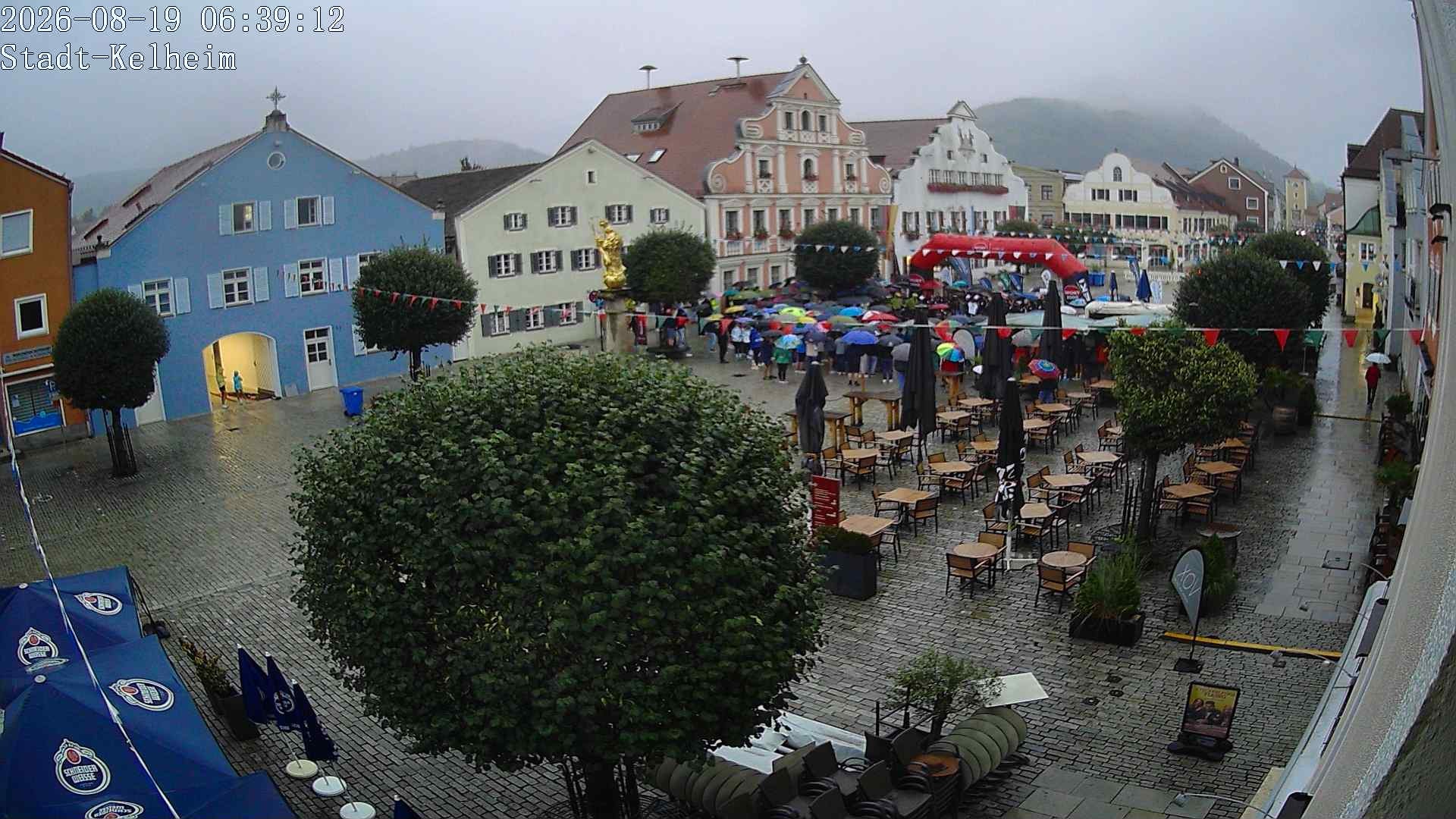 Archiv Foto Webcam Stadtplatz Kelheim