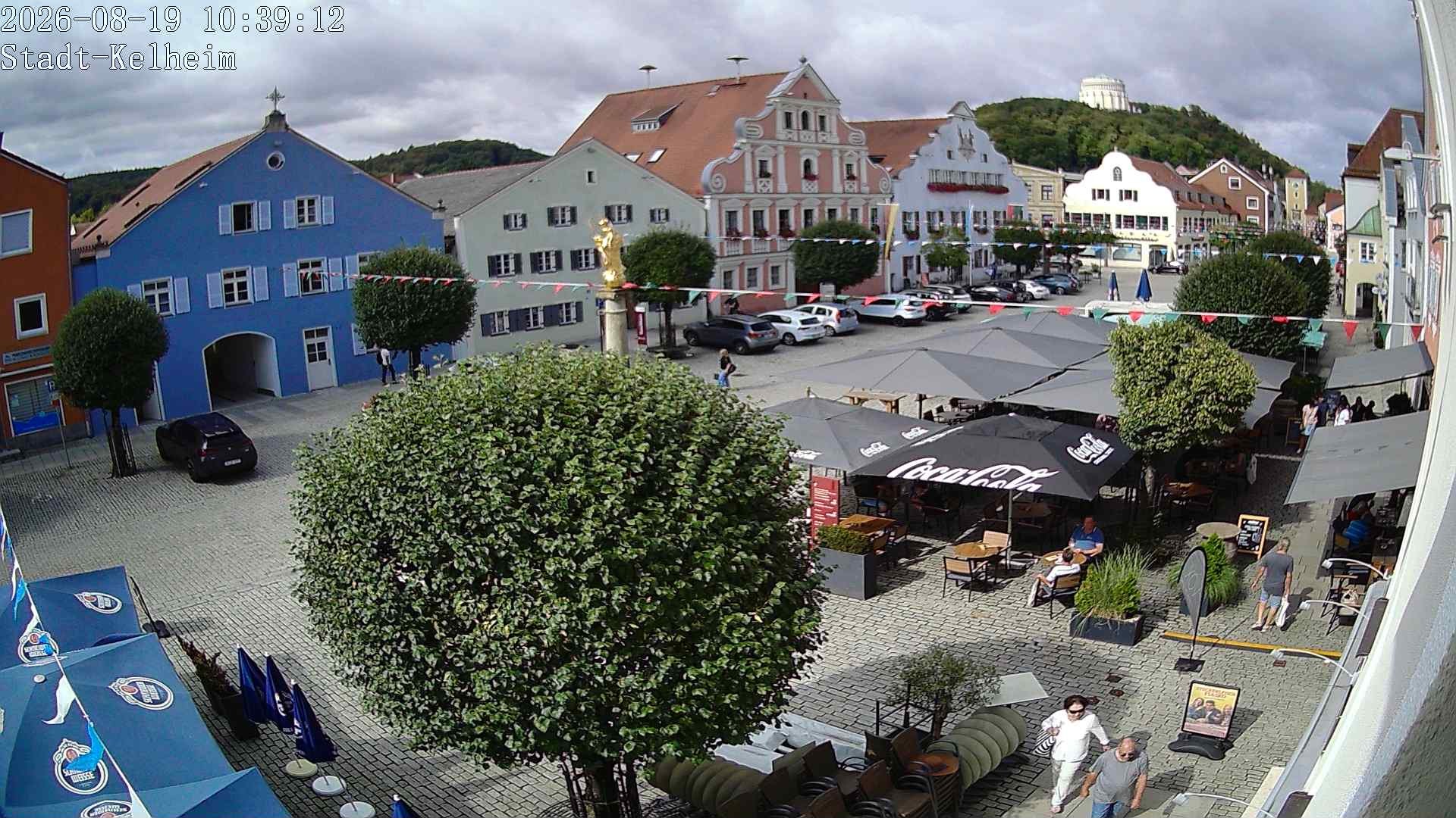Archiv Foto Webcam Stadtplatz Kelheim
