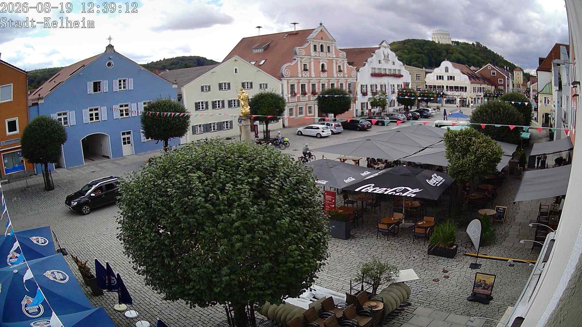 Archiv Foto Webcam Stadtplatz Kelheim