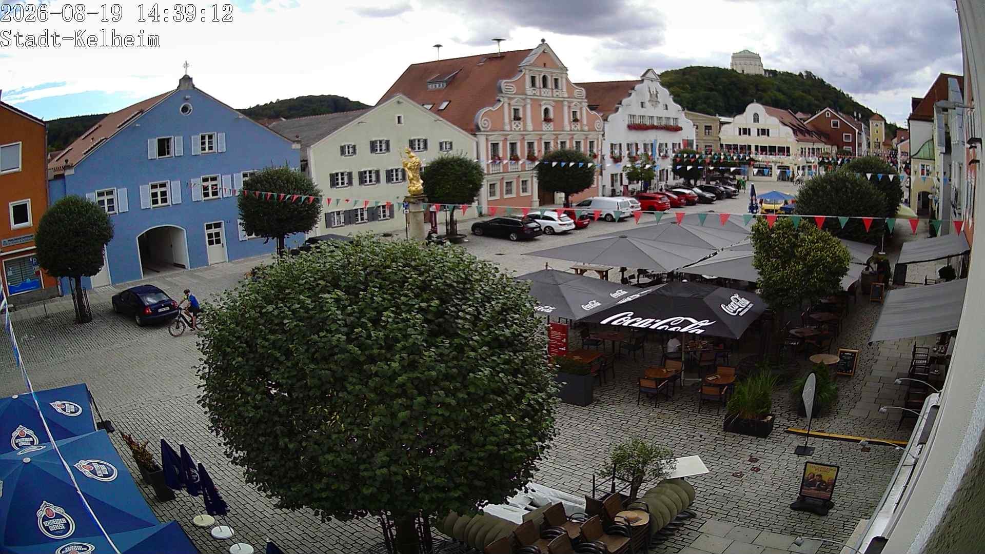 Archiv Foto Webcam Stadtplatz Kelheim
