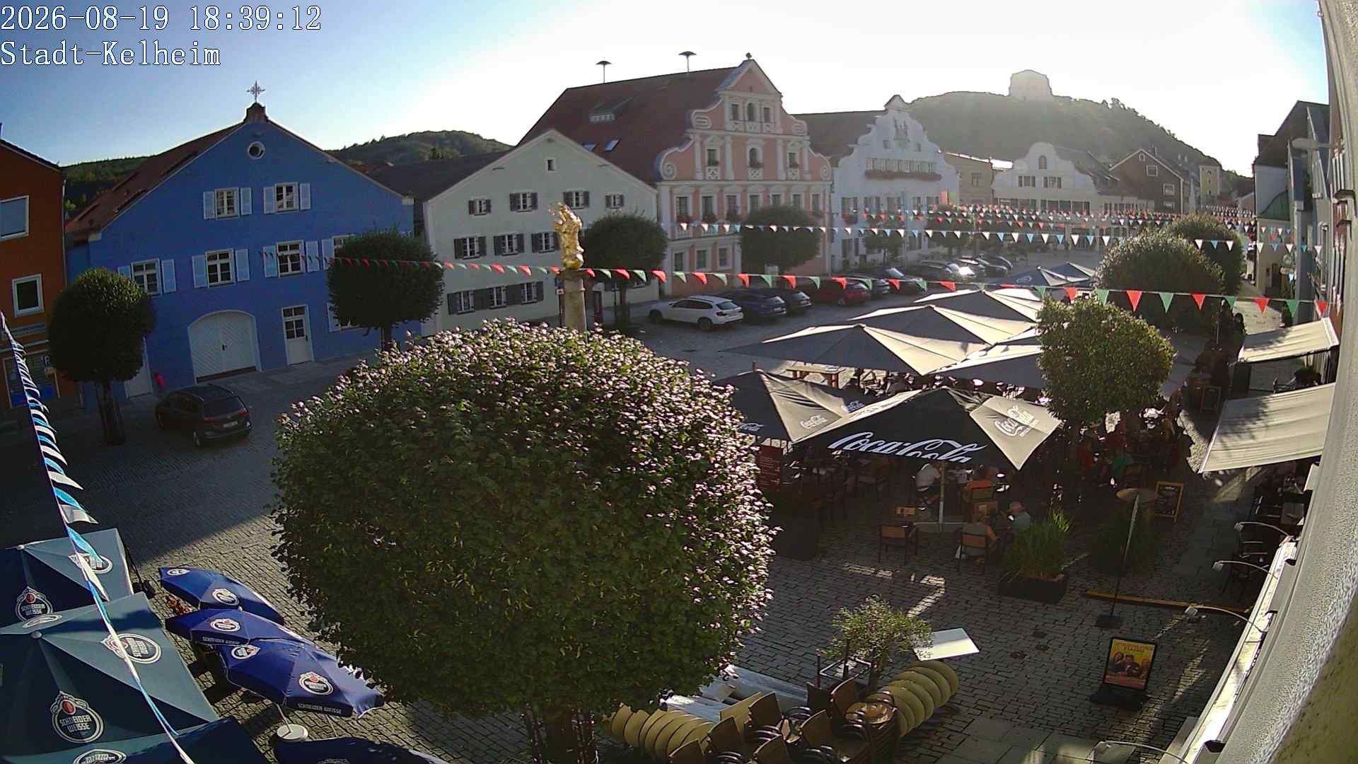 Archiv Foto Webcam Stadtplatz Kelheim