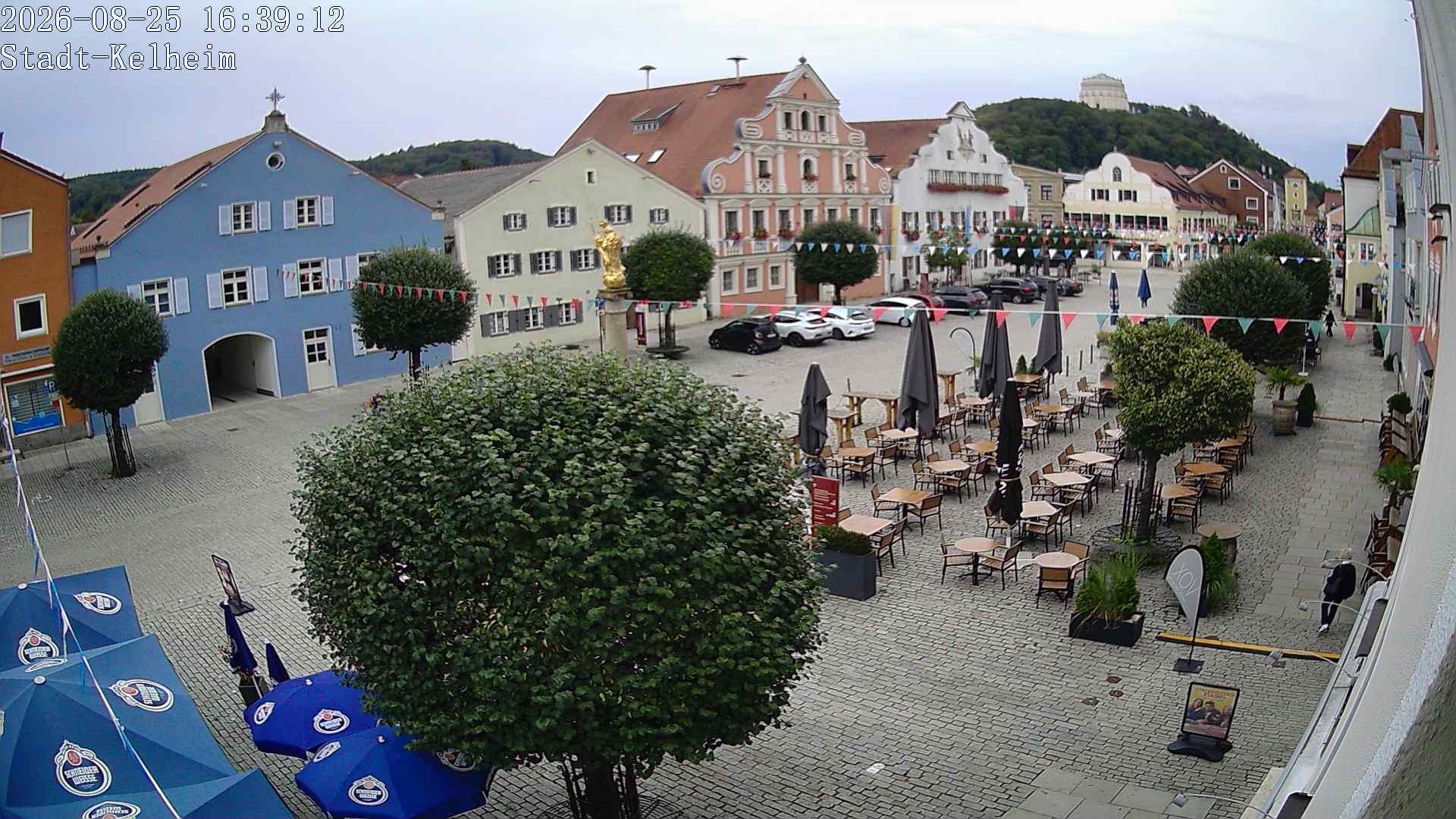 Archiv Foto Webcam Stadtplatz Kelheim