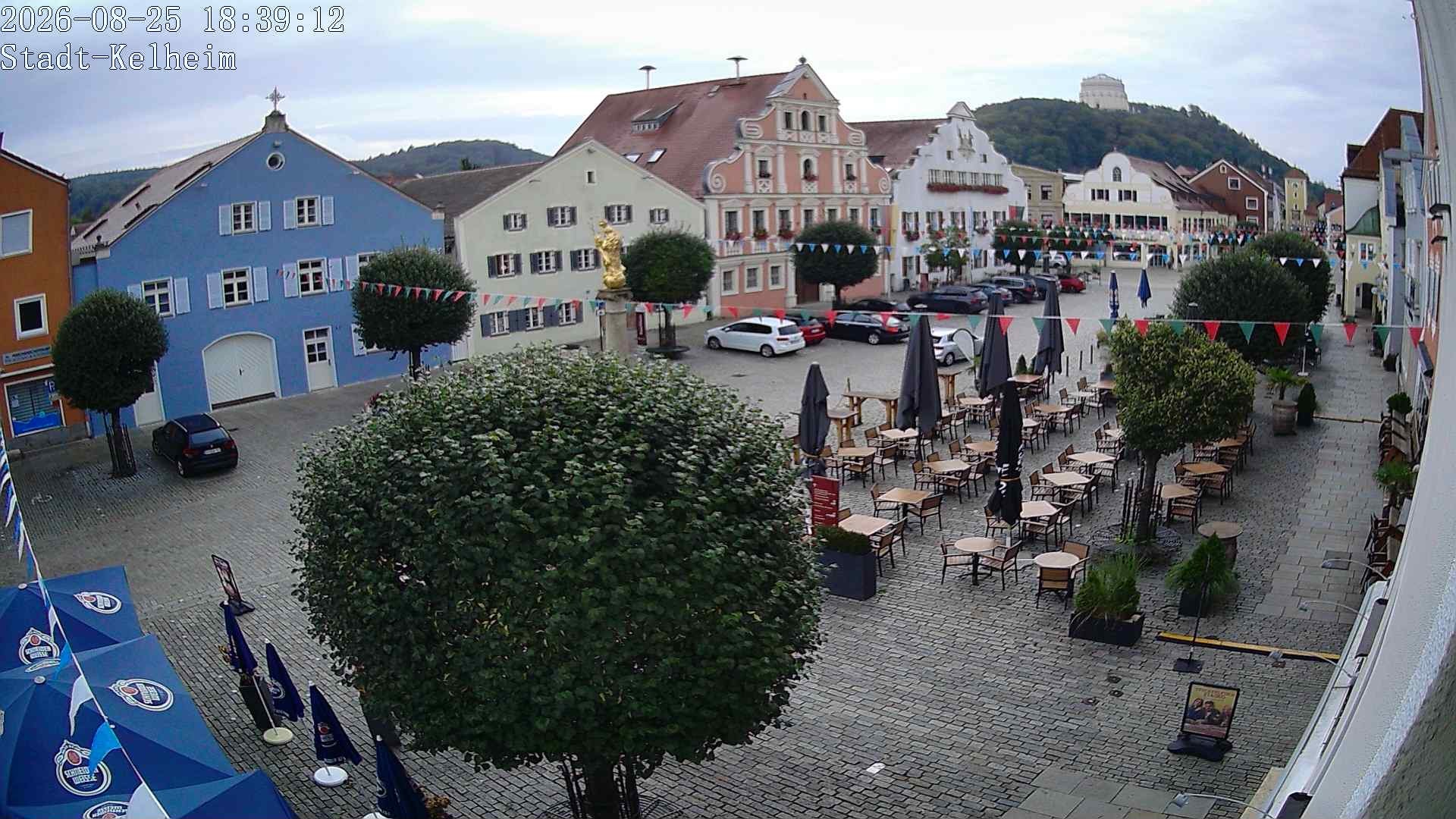 Archiv Foto Webcam Stadtplatz Kelheim