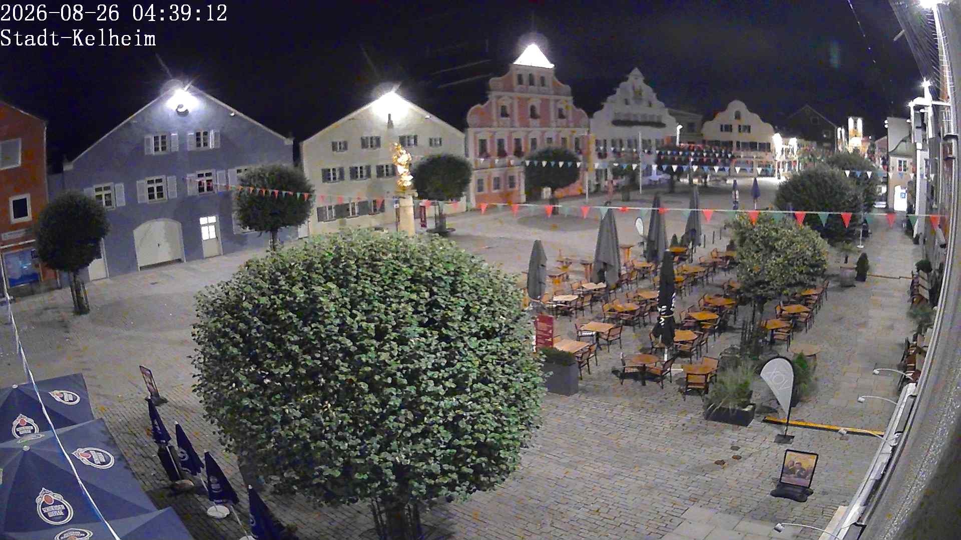Archived image Webcam Kelheim – Town Square