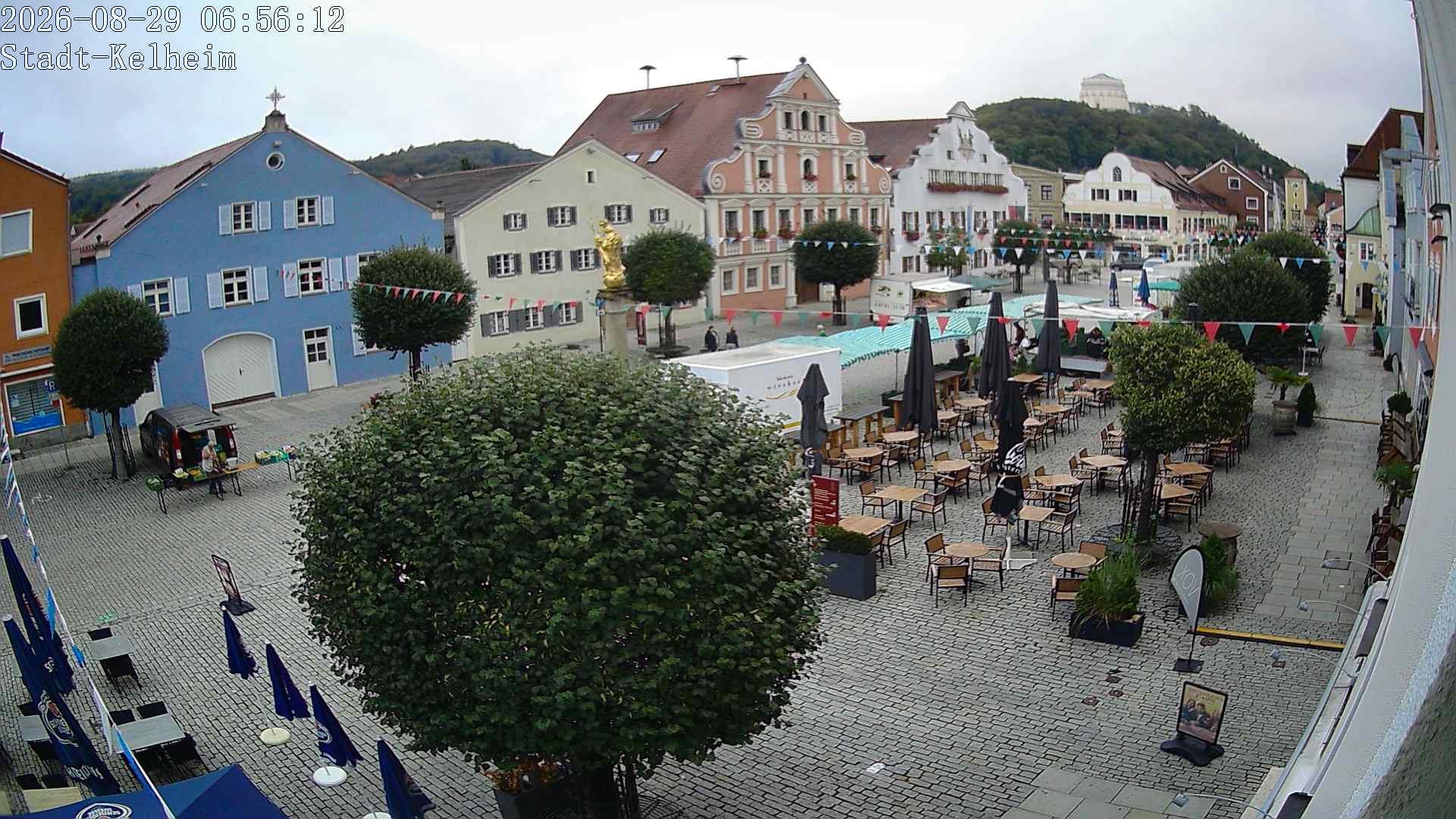 Archiv Foto Webcam Stadtplatz Kelheim