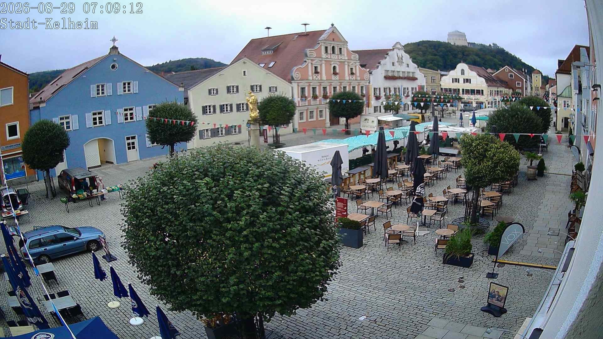 Archiv Foto Webcam Stadtplatz Kelheim