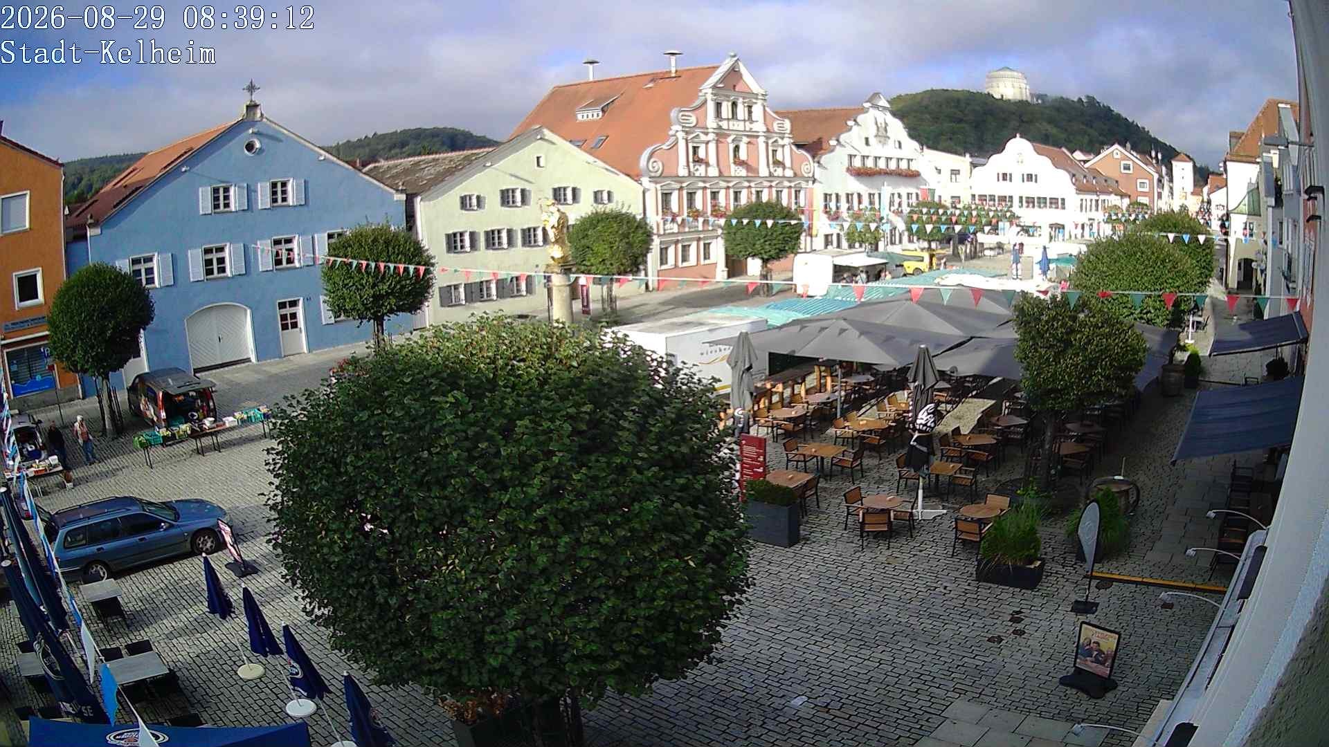 Archiv Foto Webcam Stadtplatz Kelheim