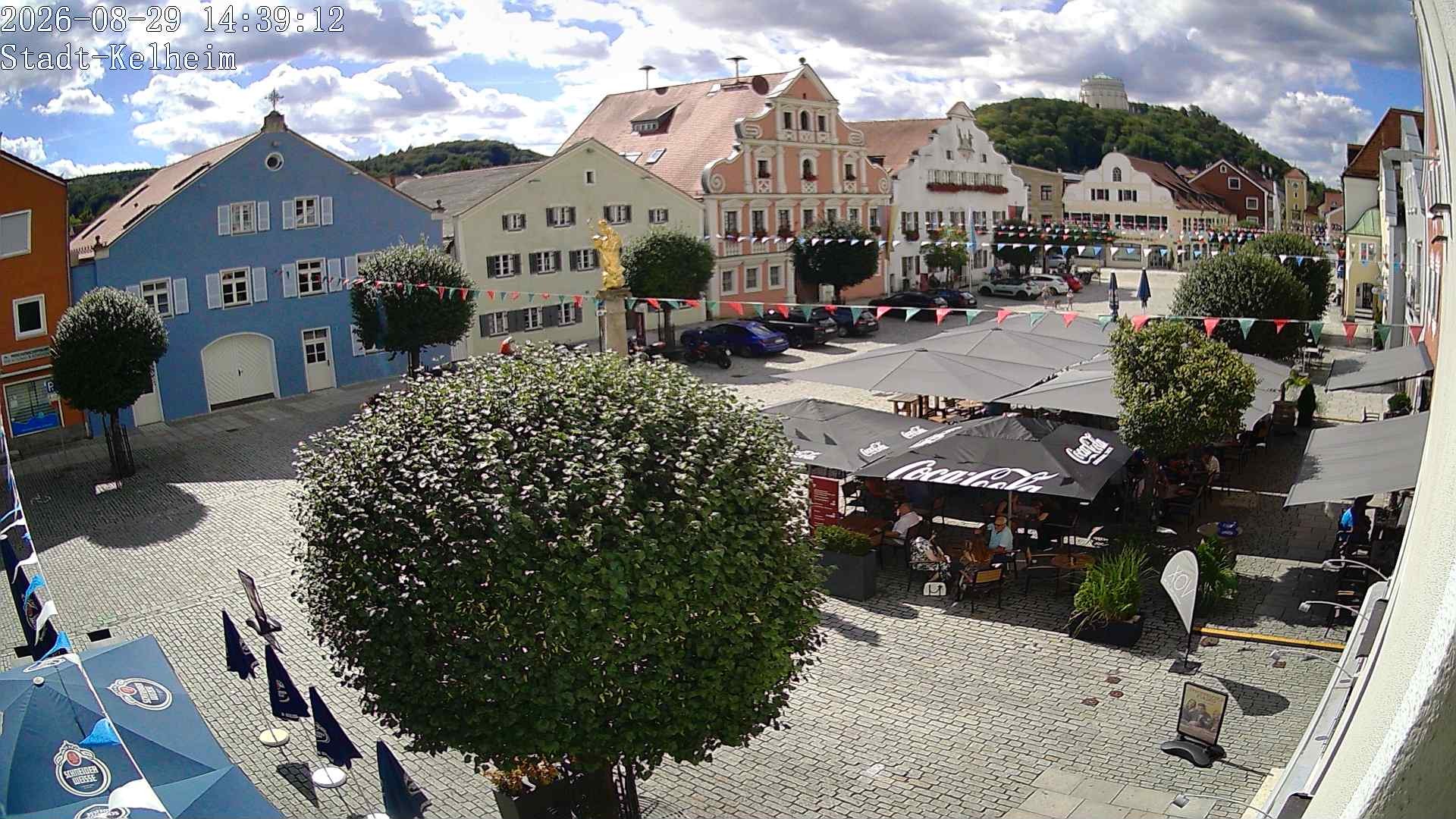 Archiv Foto Webcam Stadtplatz Kelheim