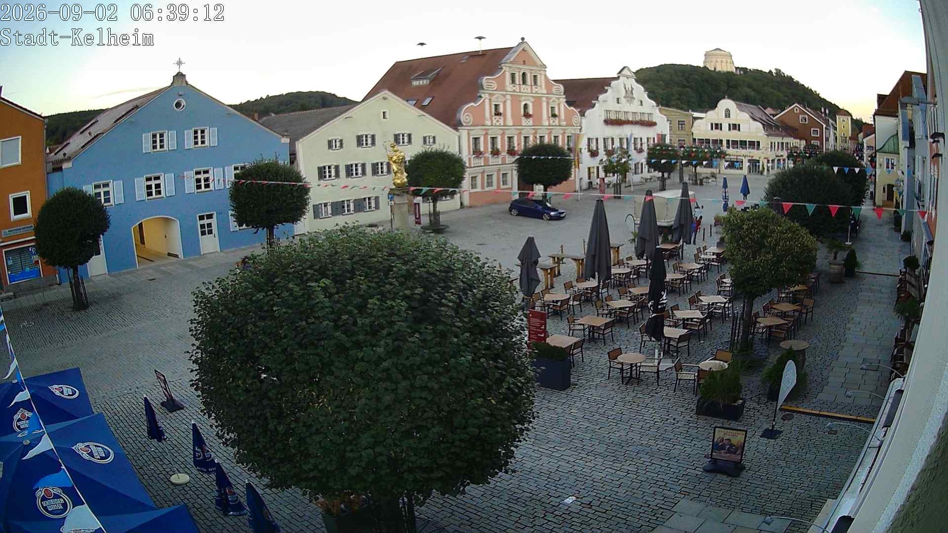 Archiv Foto Webcam Stadtplatz Kelheim