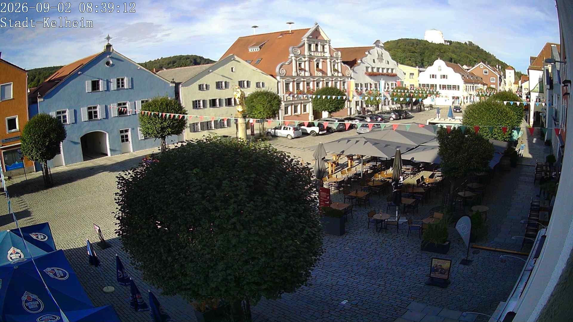 Archiv Foto Webcam Stadtplatz Kelheim