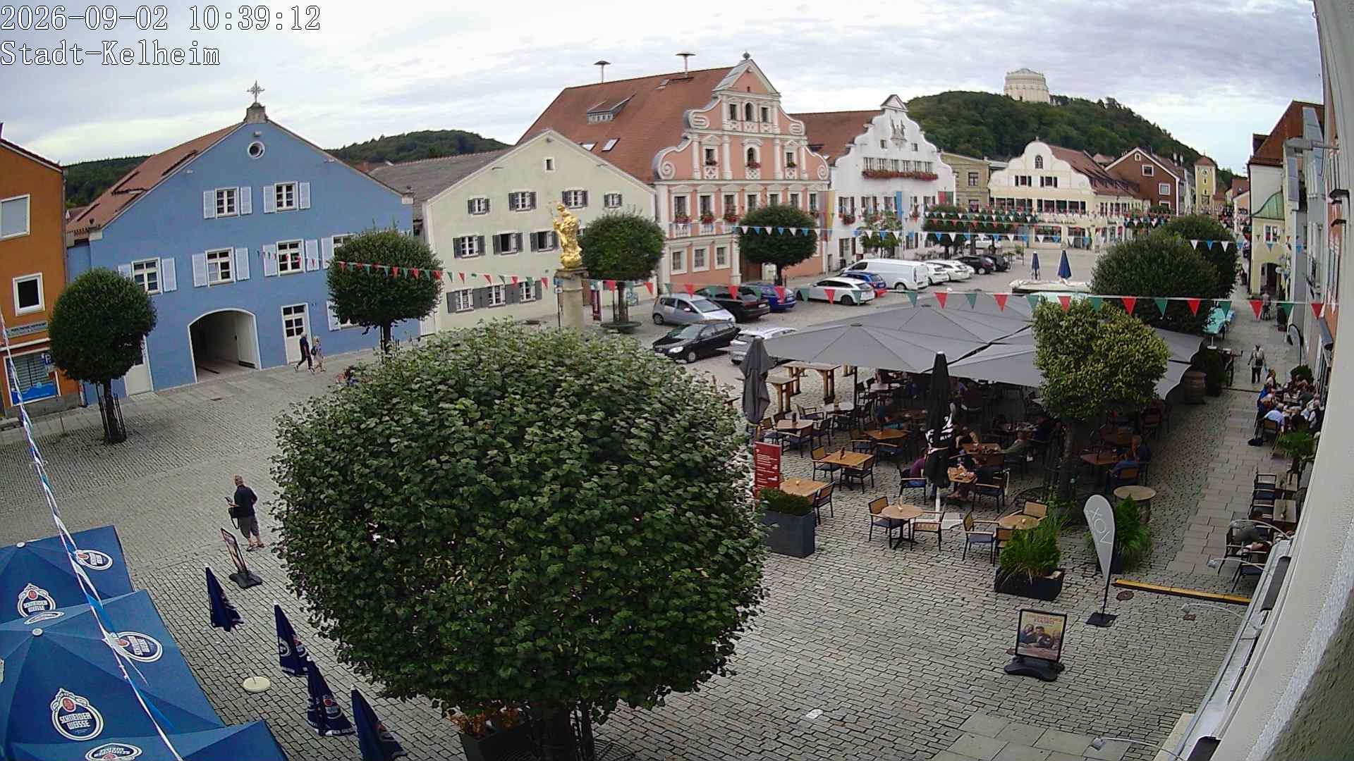 Archiv Foto Webcam Stadtplatz Kelheim