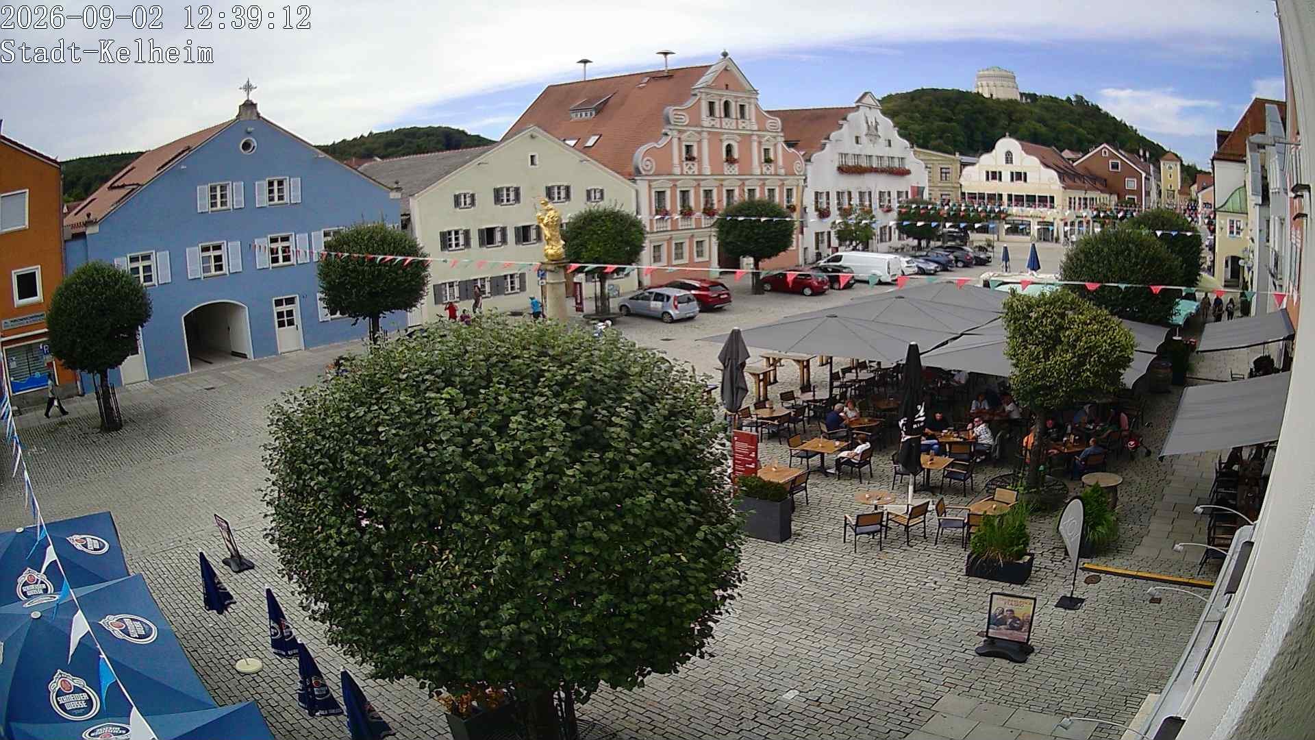 Archiv Foto Webcam Stadtplatz Kelheim