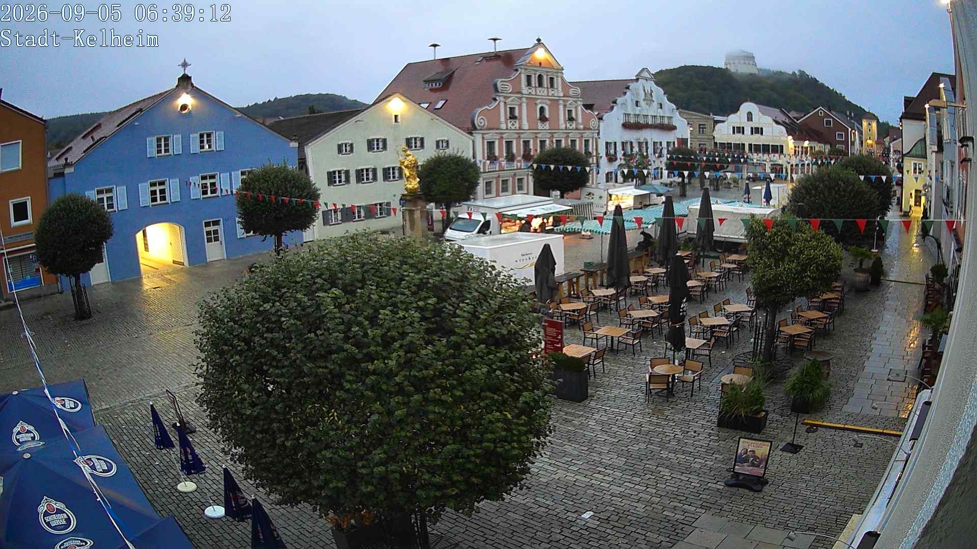Archiv Foto Webcam Stadtplatz Kelheim