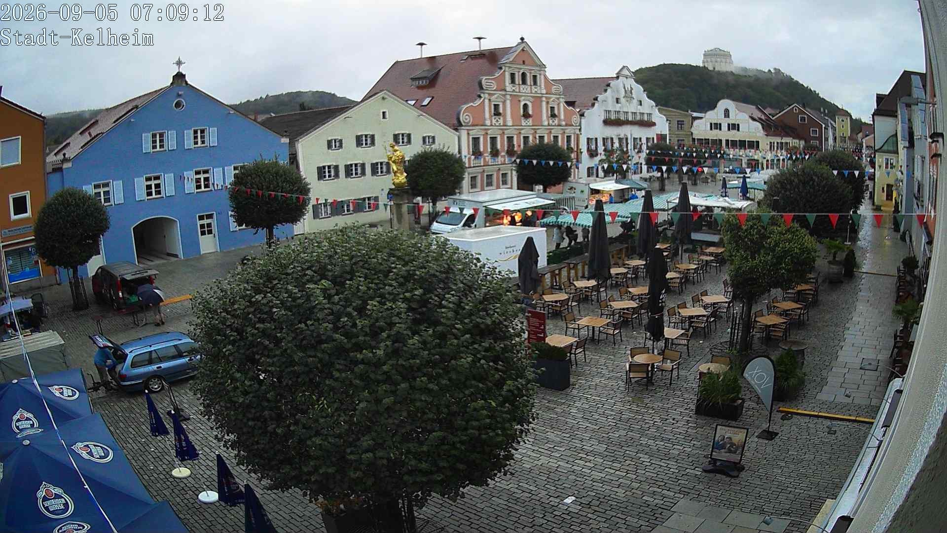 Archiv Foto Webcam Stadtplatz Kelheim