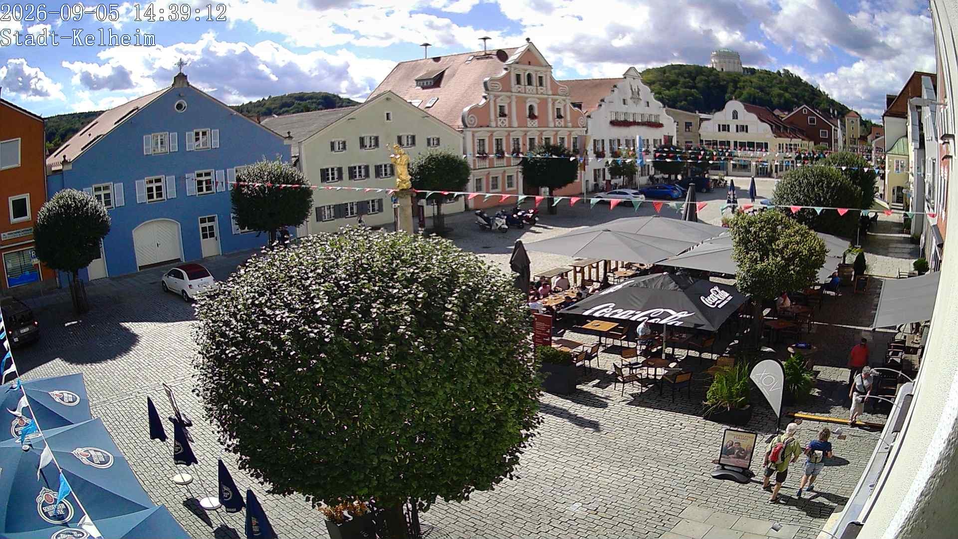 Archiv Foto Webcam Stadtplatz Kelheim