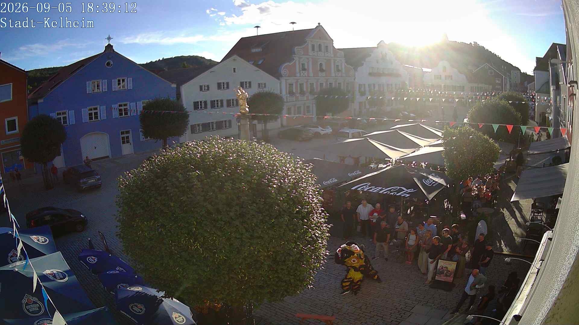Archiv Foto Webcam Stadtplatz Kelheim