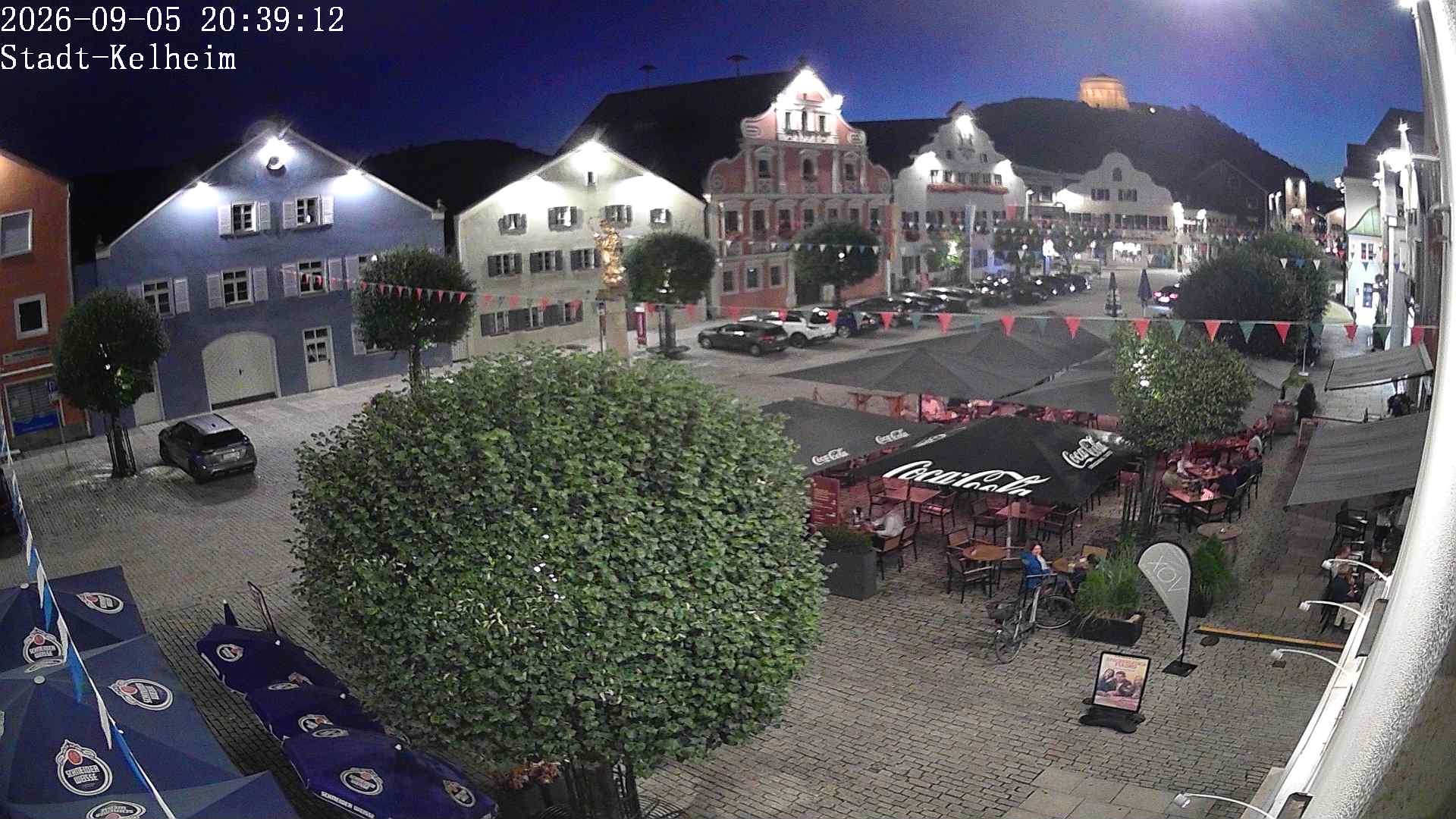 Archiv Foto Webcam Stadtplatz Kelheim