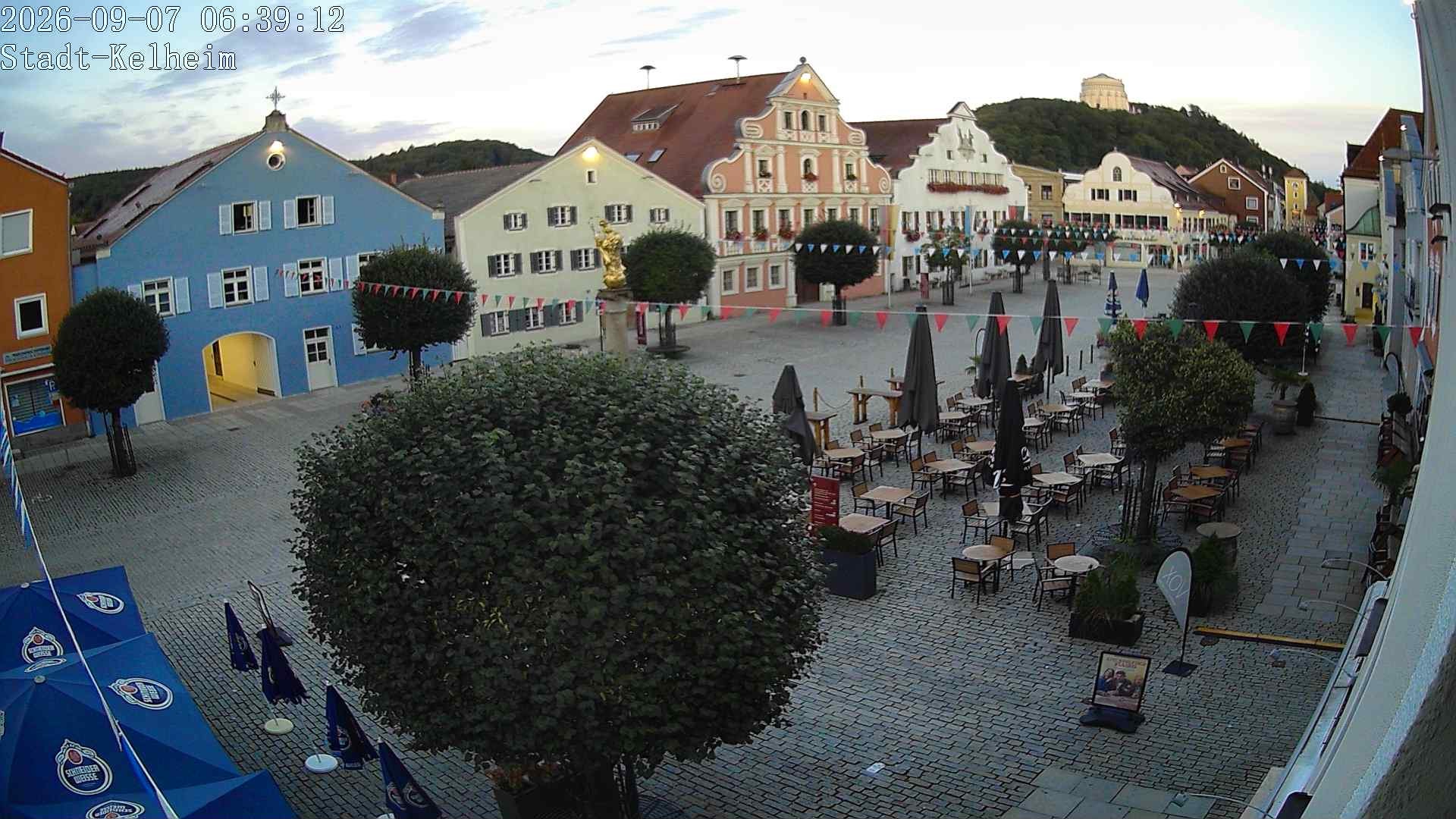 Archiv Foto Webcam Stadtplatz Kelheim