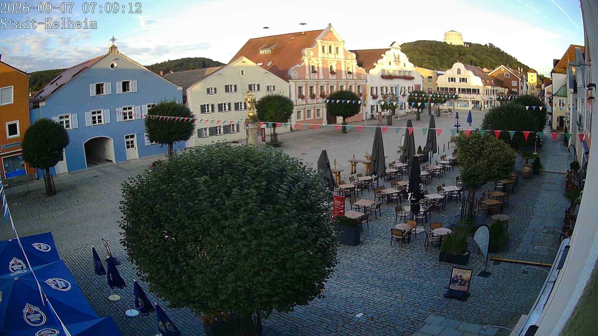 Archiv Foto Webcam Stadtplatz Kelheim