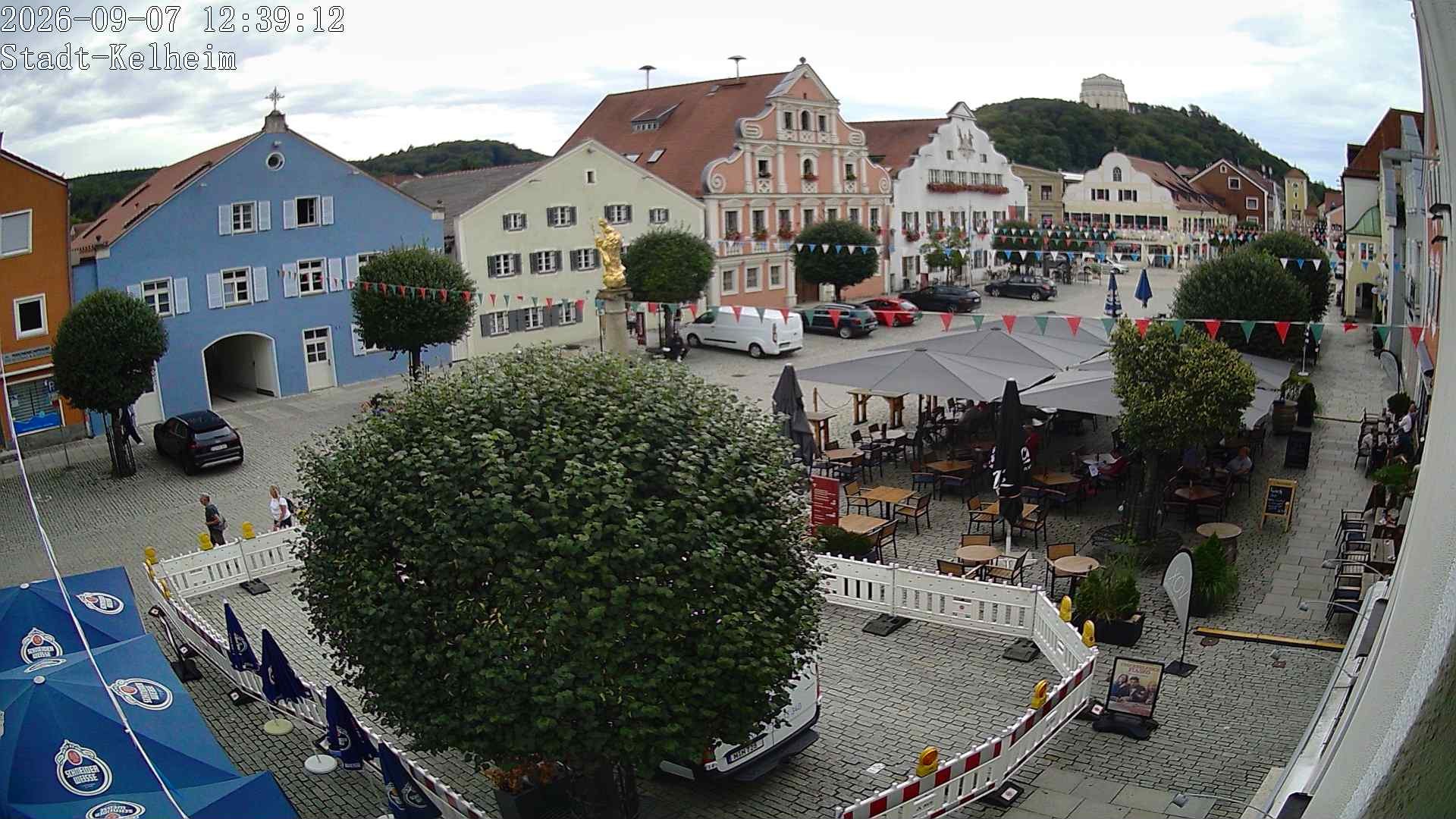 Archiv Foto Webcam Stadtplatz Kelheim