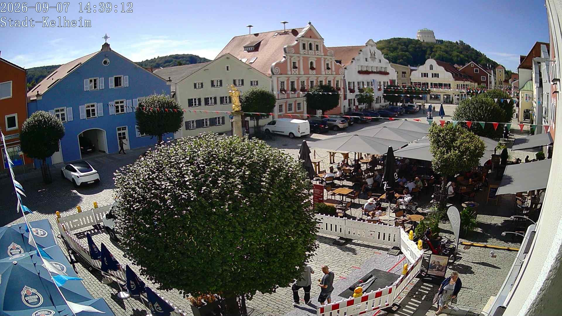 Archiv Foto Webcam Stadtplatz Kelheim