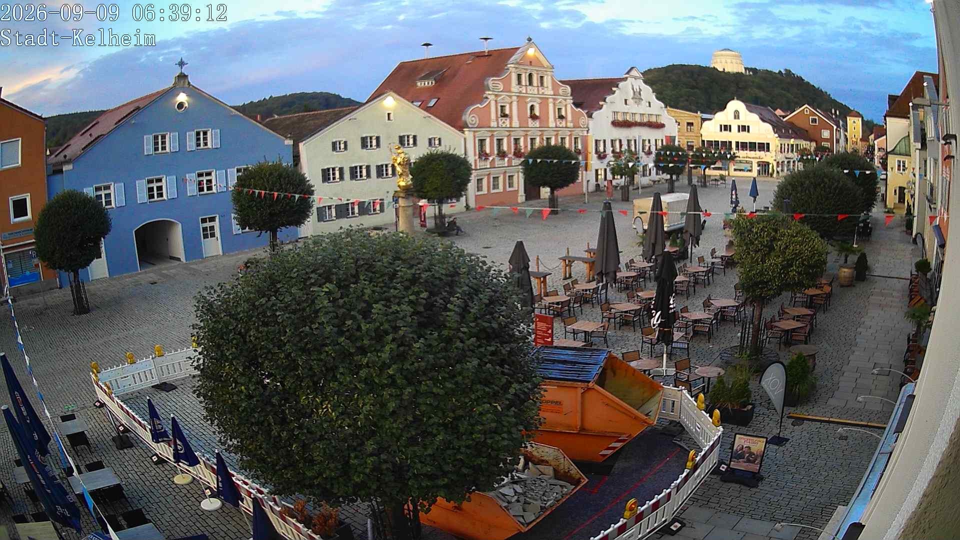 Archiv Foto Webcam Stadtplatz Kelheim