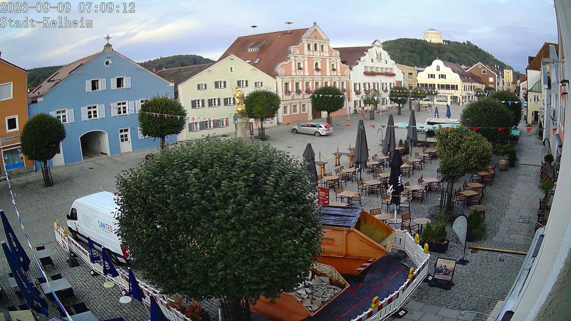 Archiv Foto Webcam Stadtplatz Kelheim