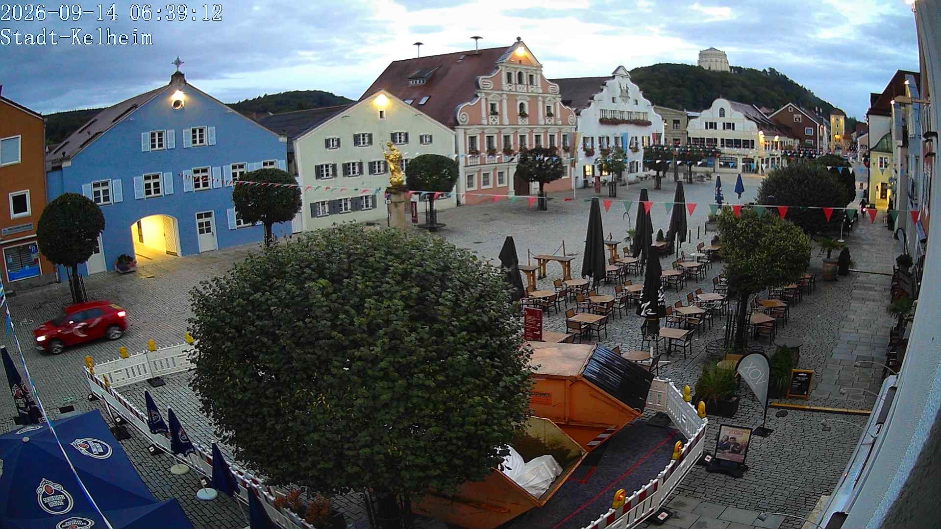 Archiv Foto Webcam Stadtplatz Kelheim