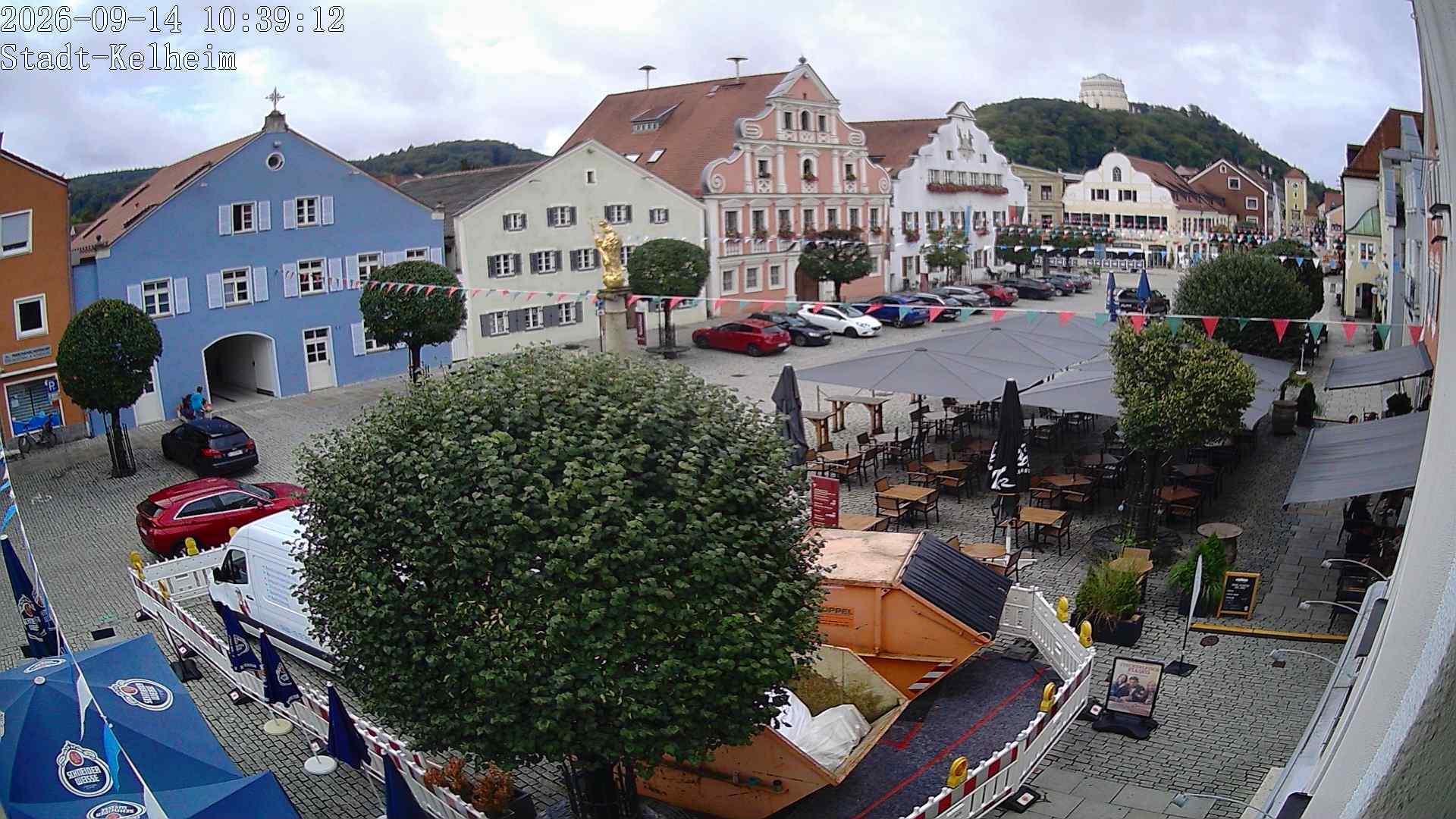 Archiv Foto Webcam Stadtplatz Kelheim