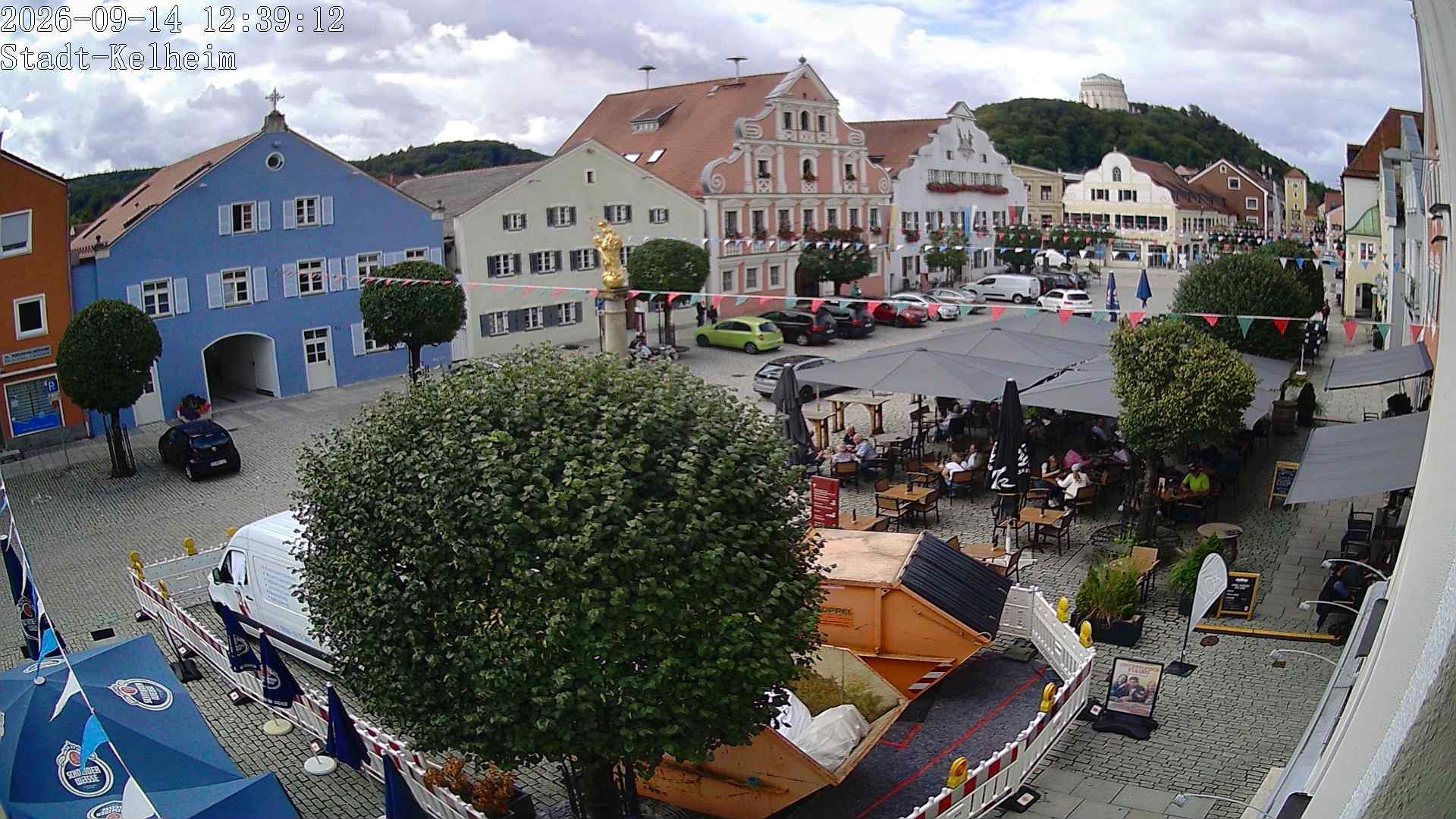 Archiv Foto Webcam Stadtplatz Kelheim