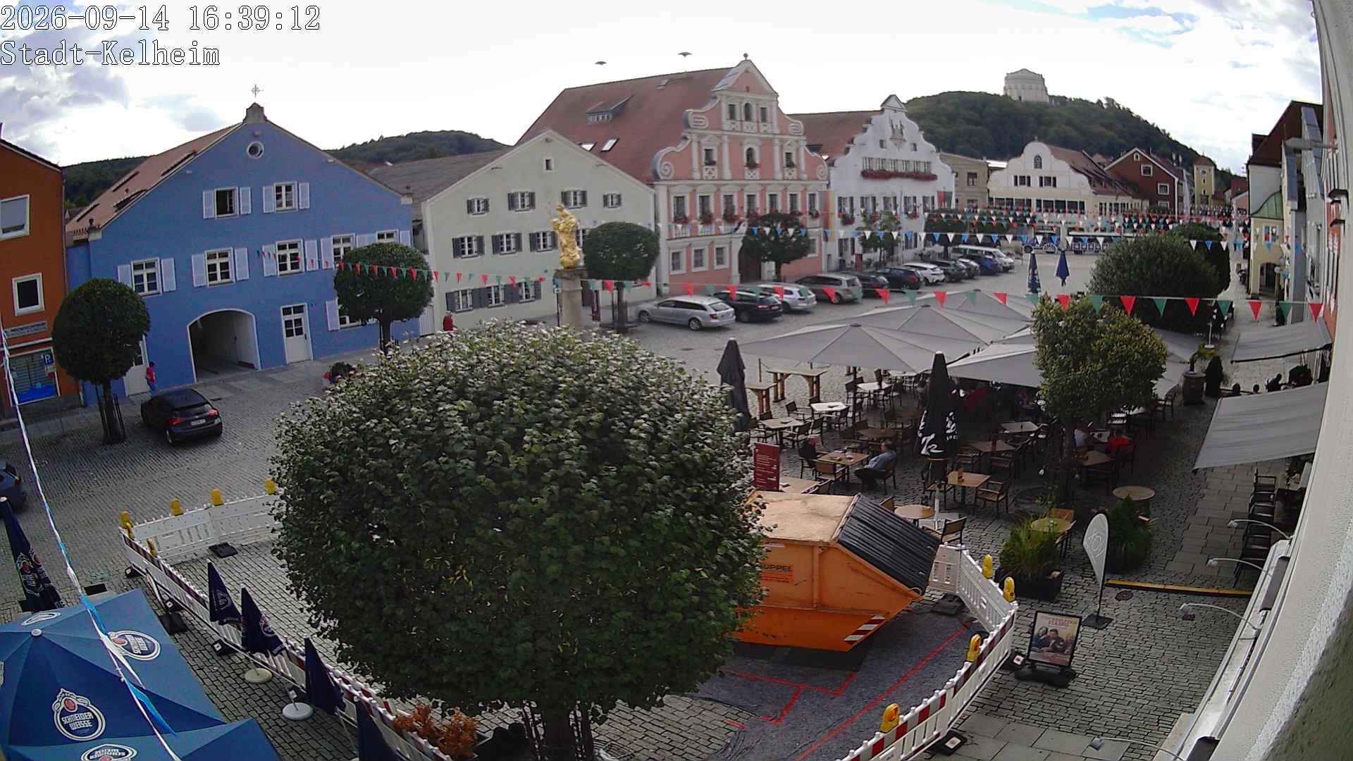 Archiv Foto Webcam Stadtplatz Kelheim