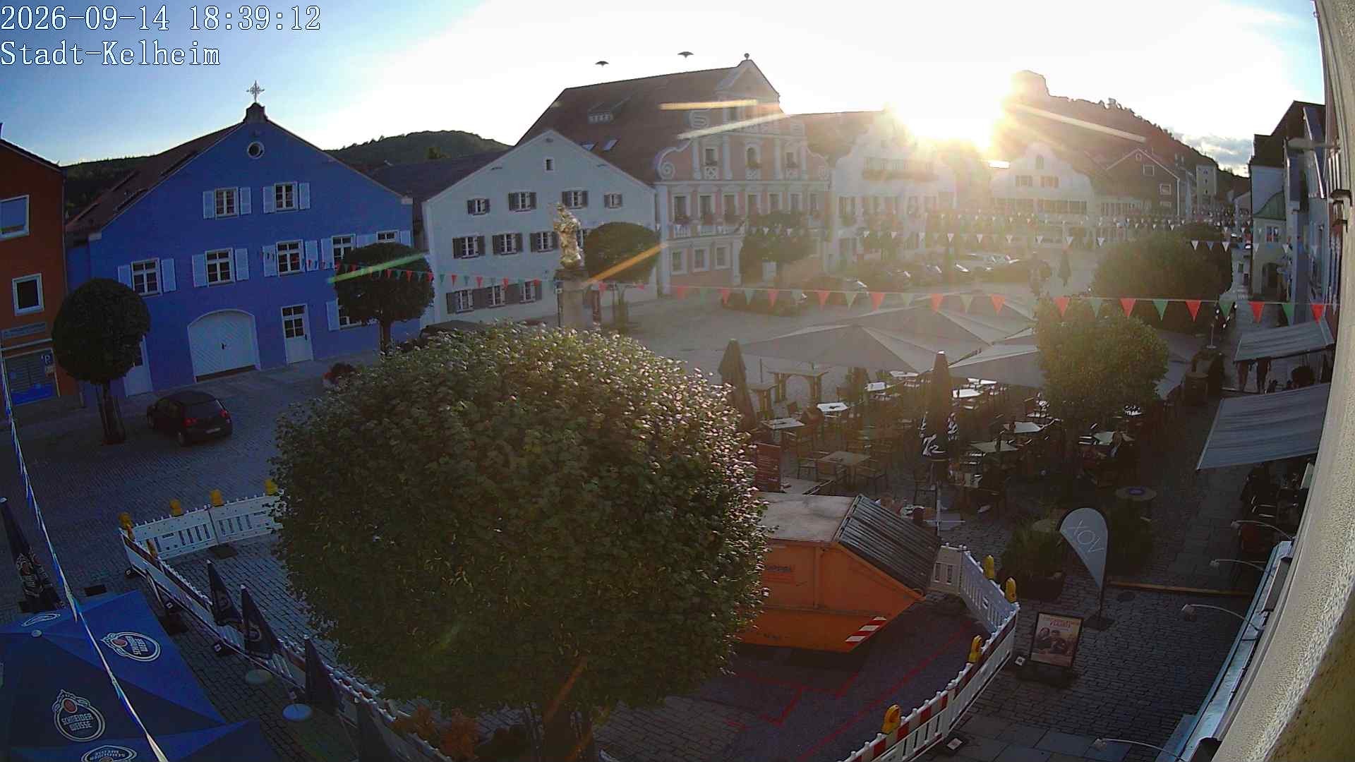 Archiv Foto Webcam Stadtplatz Kelheim