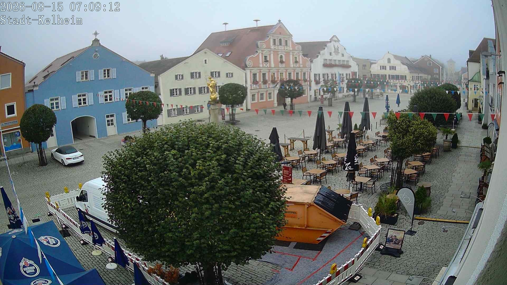 Archiv Foto Webcam Stadtplatz Kelheim