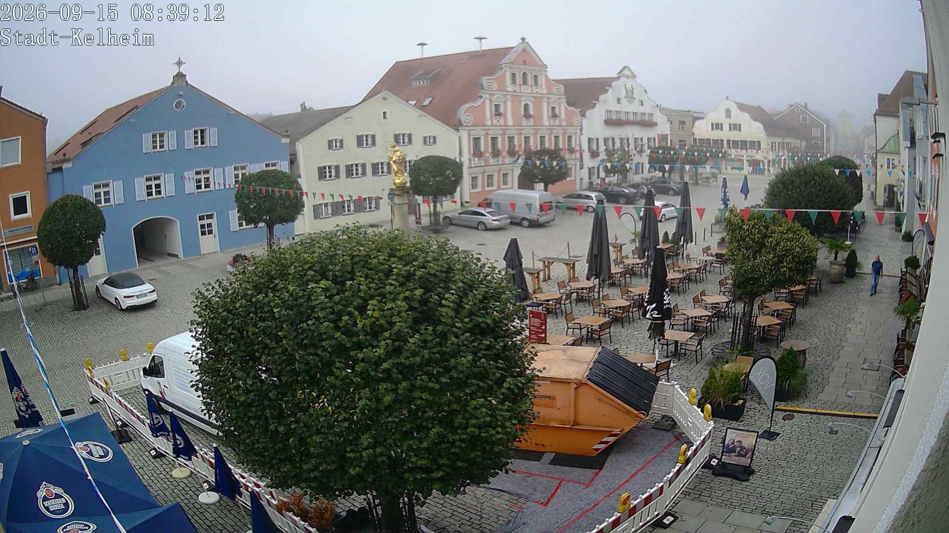 Archiv Foto Webcam Stadtplatz Kelheim