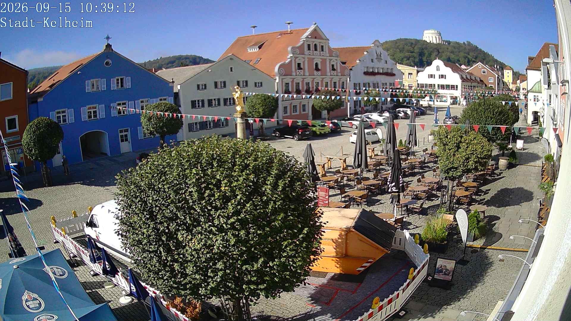 Archiv Foto Webcam Stadtplatz Kelheim
