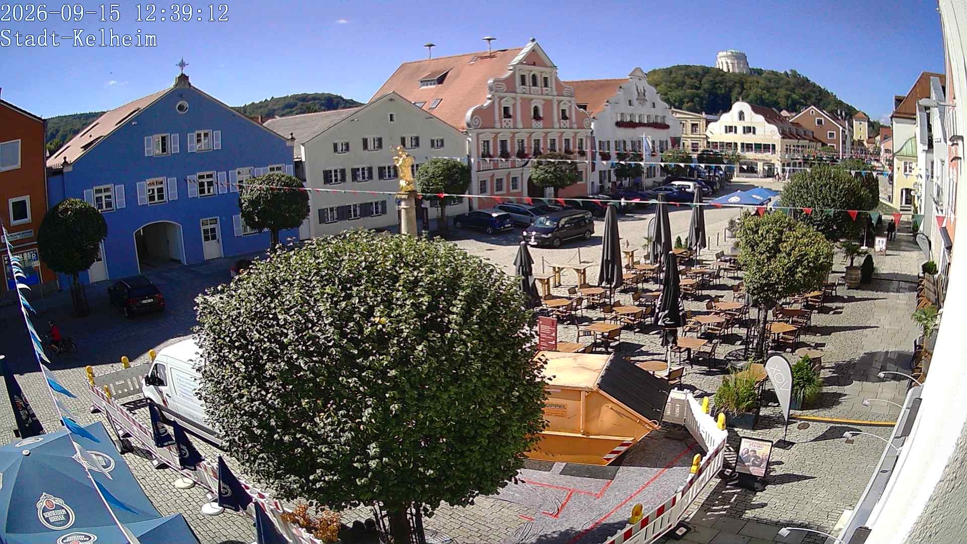 Archiv Foto Webcam Stadtplatz Kelheim
