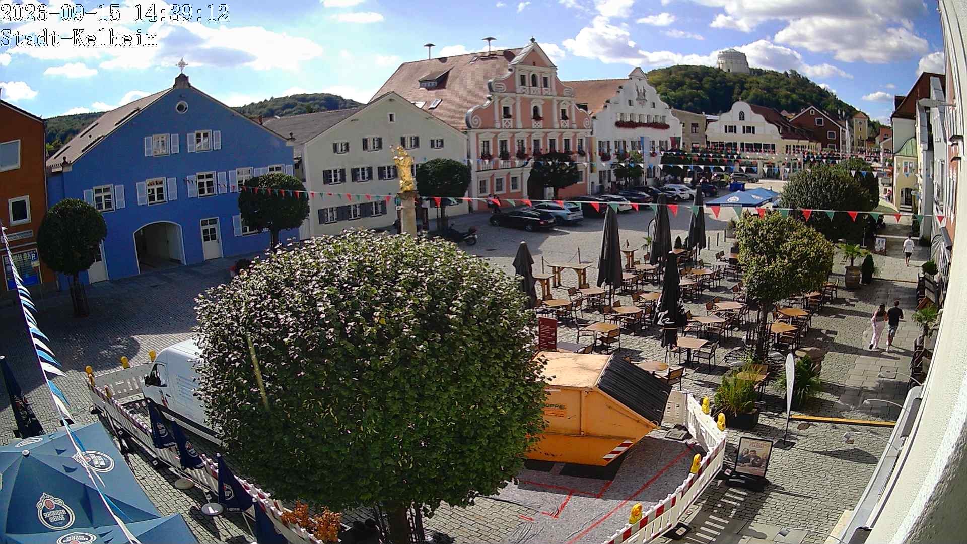 Archiv Foto Webcam Stadtplatz Kelheim