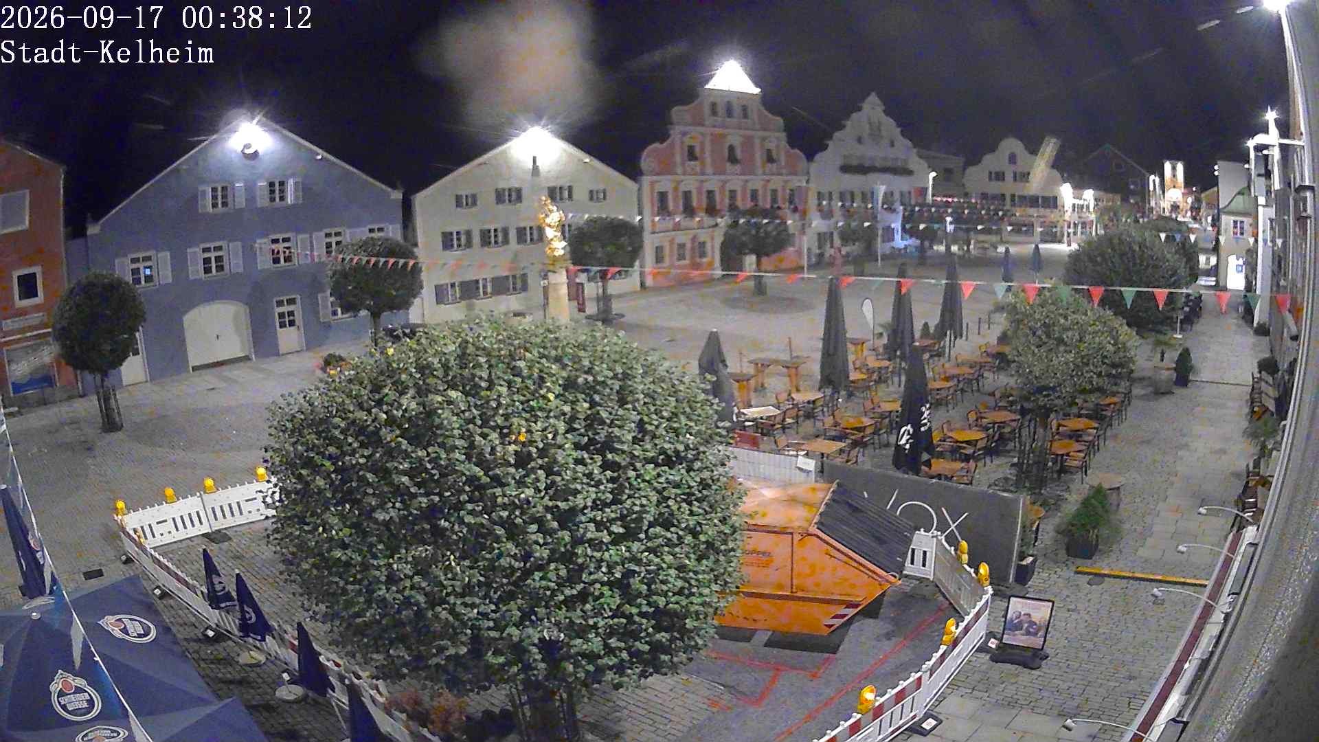 Archived image Webcam Kelheim – Town Square