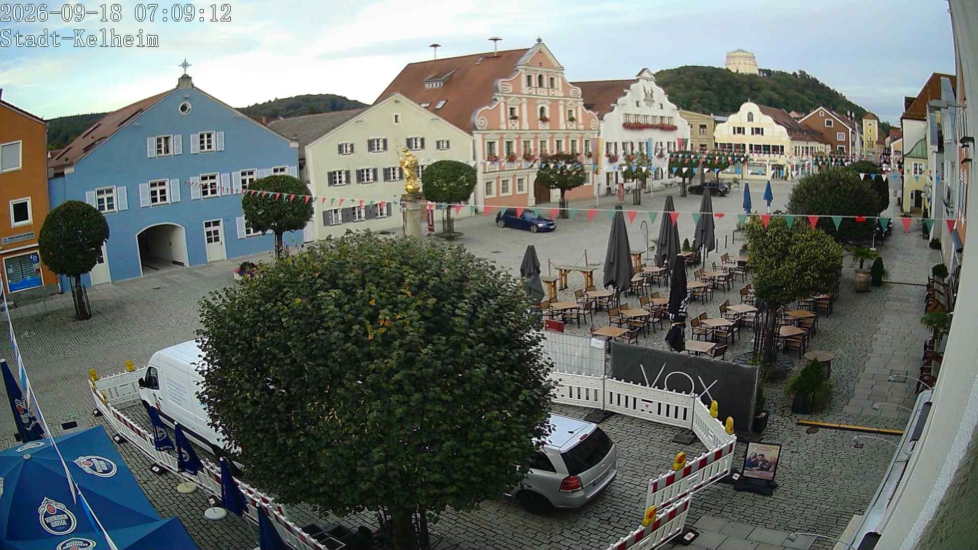 Archiv Foto Webcam Stadtplatz Kelheim