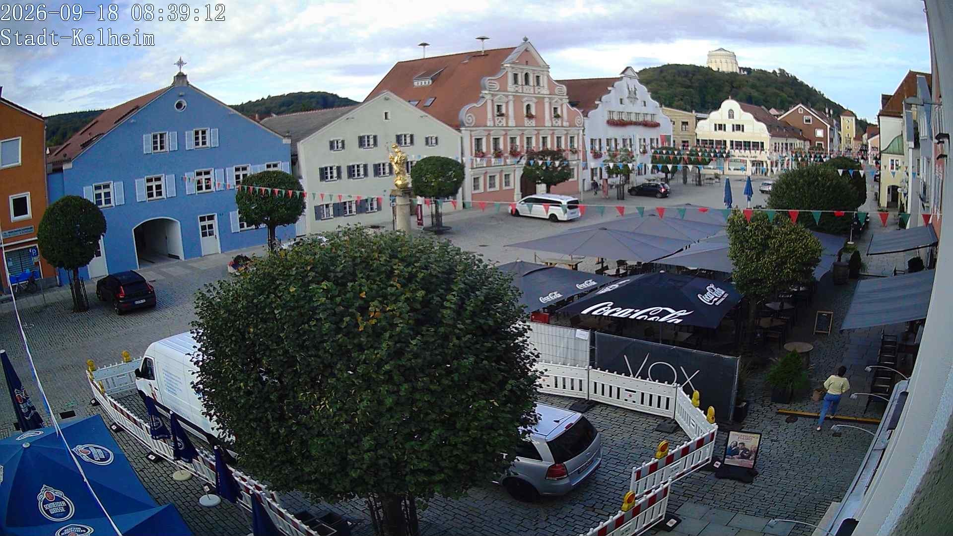 Archiv Foto Webcam Stadtplatz Kelheim