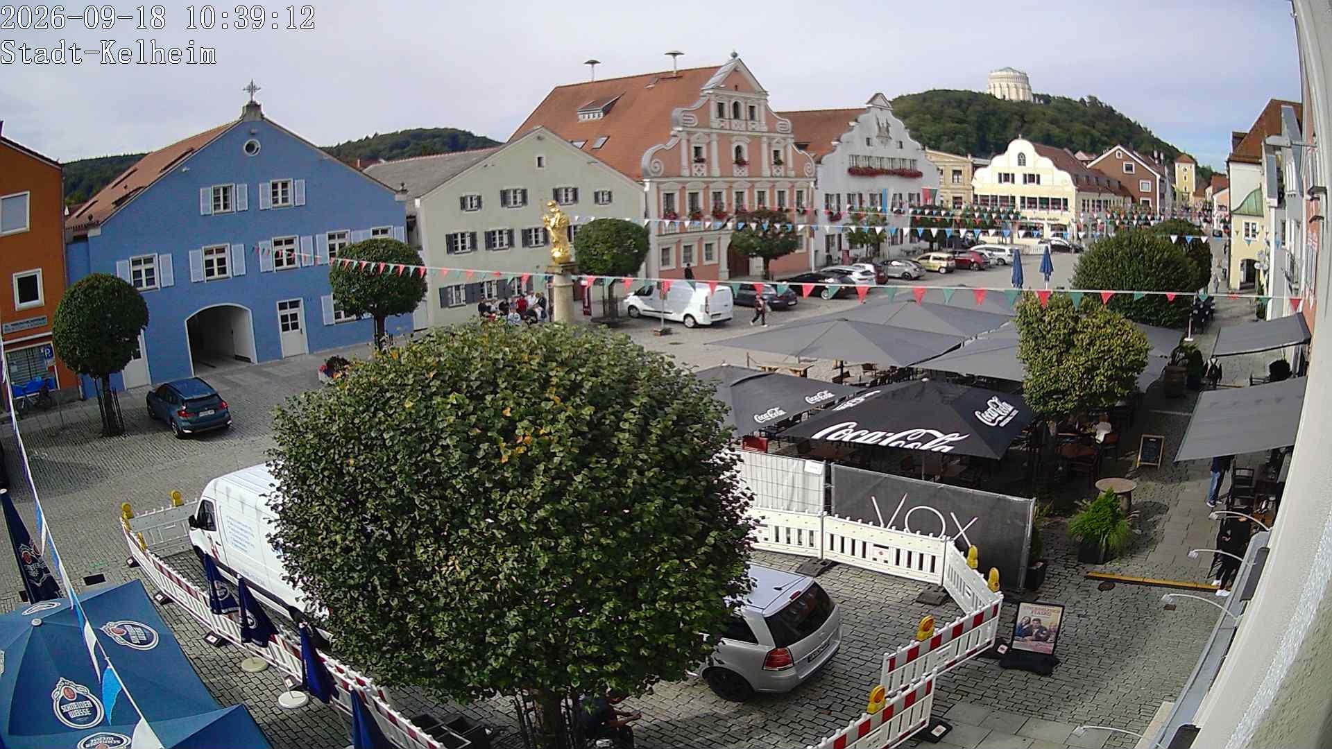 Archiv Foto Webcam Stadtplatz Kelheim