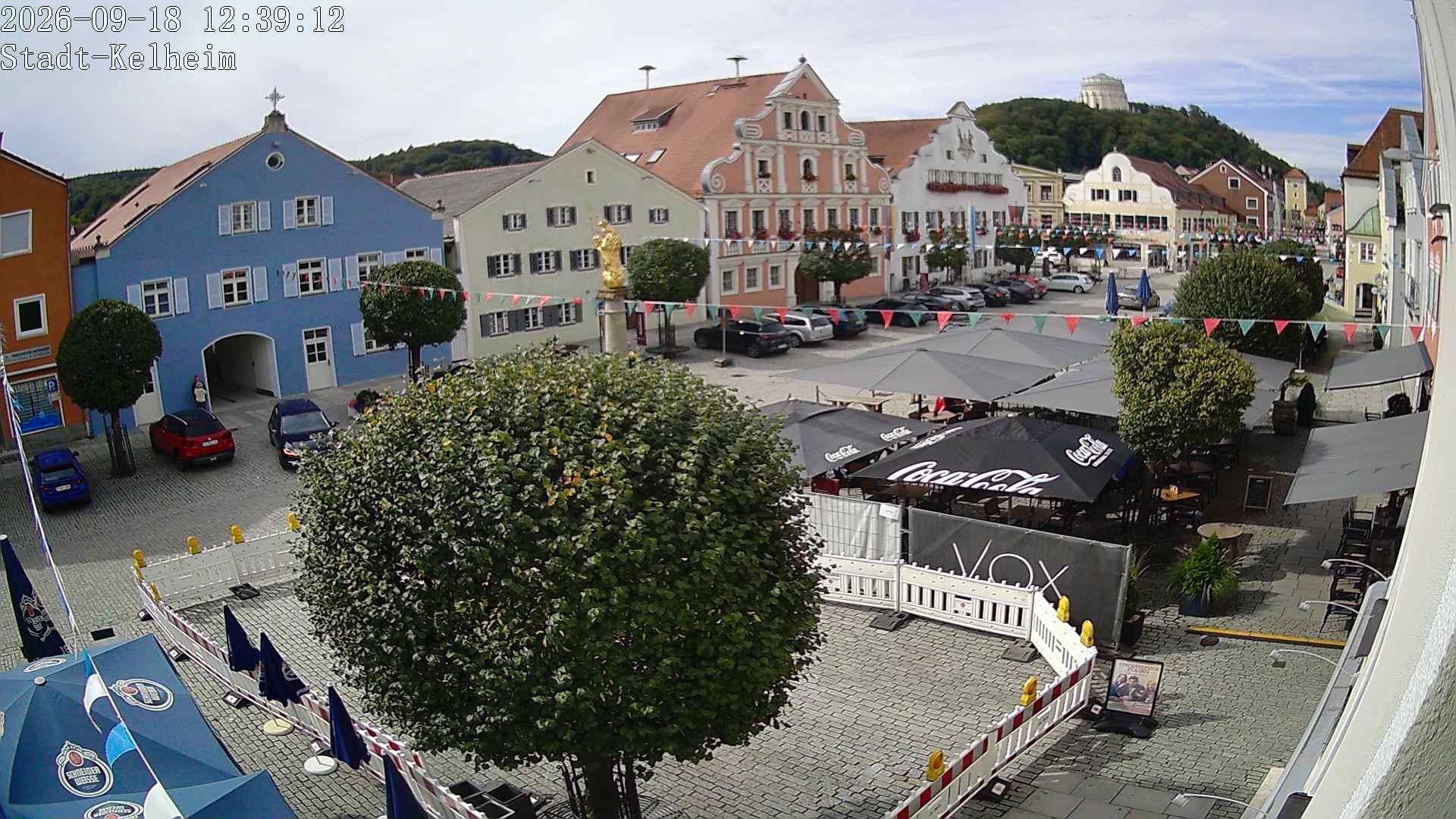 Archiv Foto Webcam Stadtplatz Kelheim