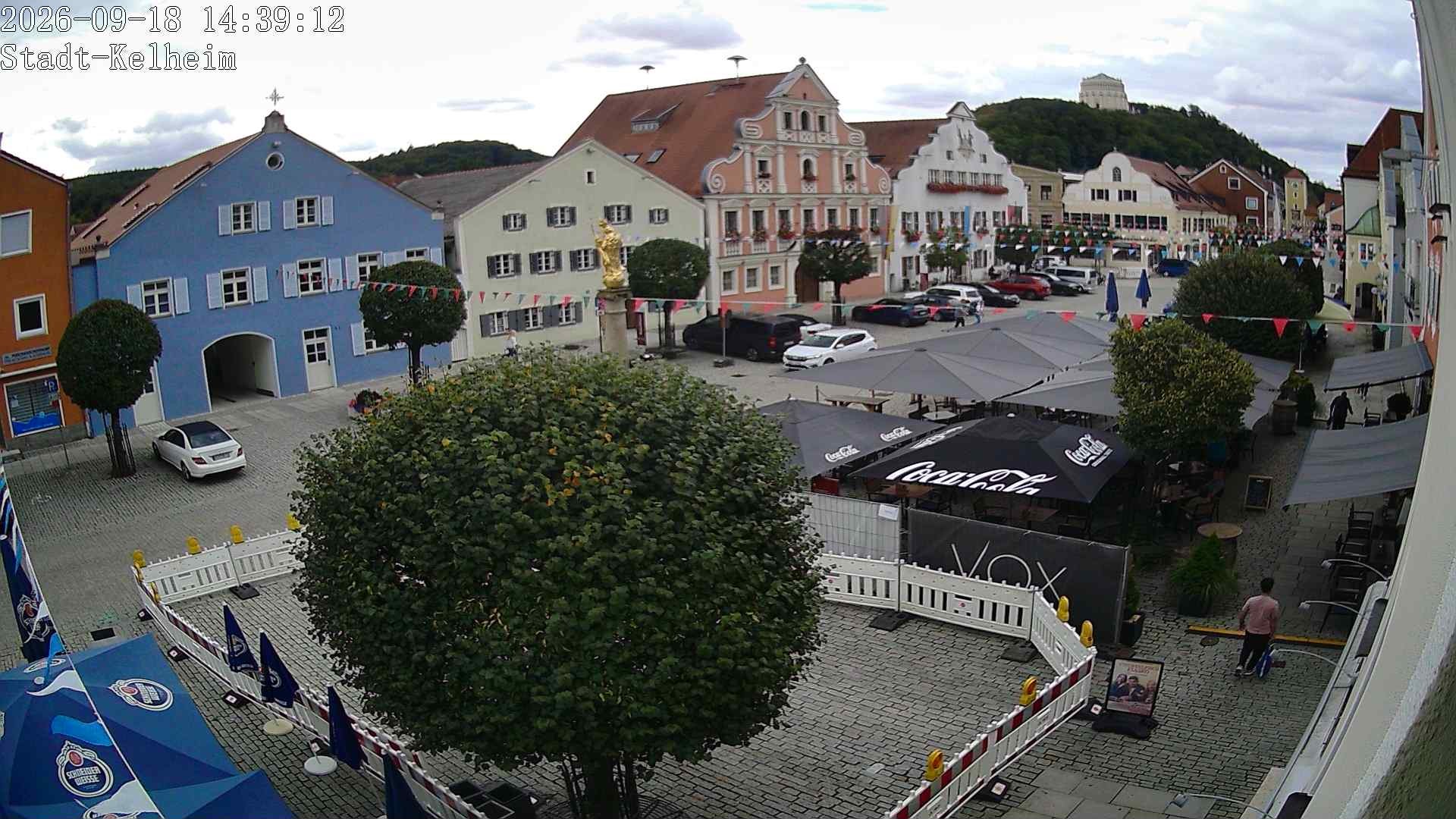 Archiv Foto Webcam Stadtplatz Kelheim