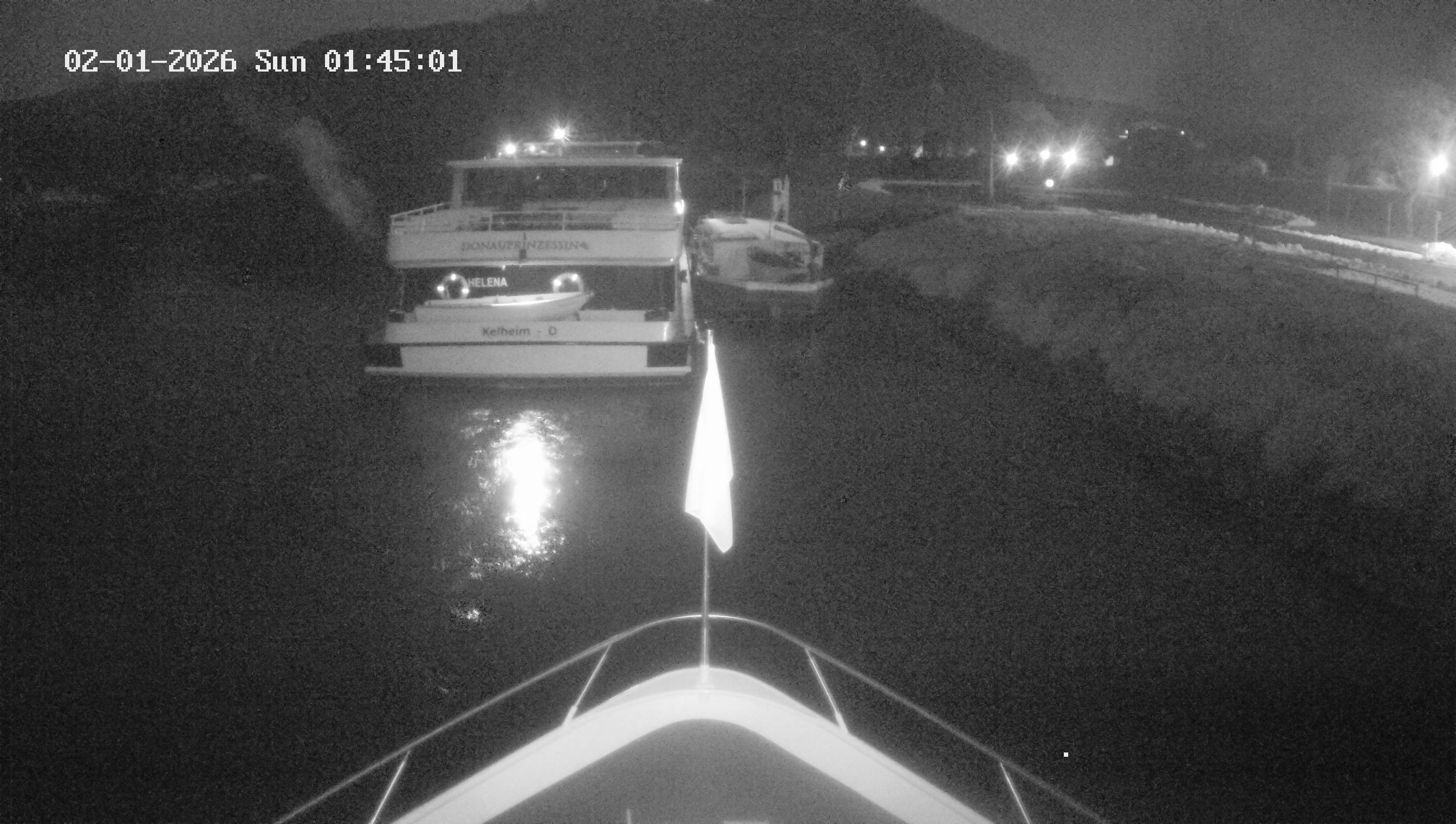 Archived image Webcam Kelheim – View Ship Maximilian II