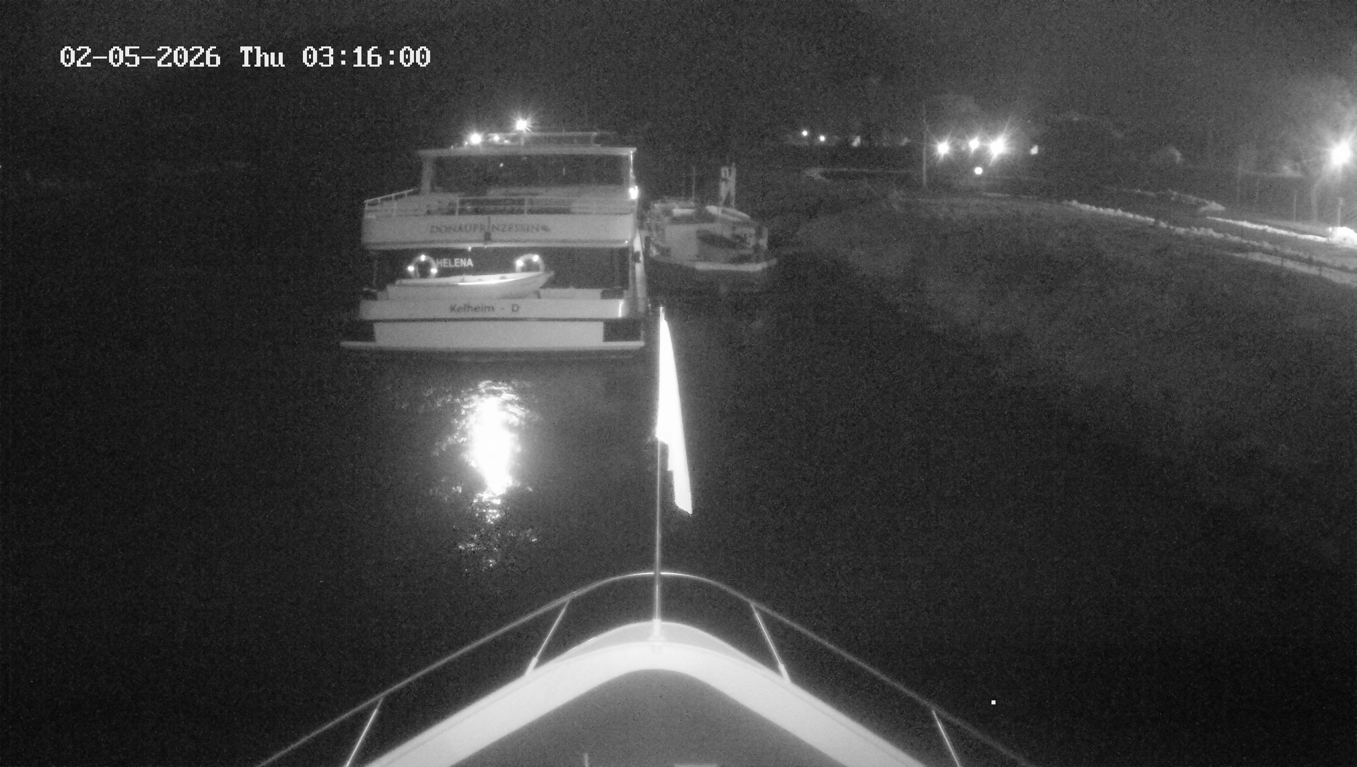 Archived image Webcam Kelheim – View Ship Maximilian II