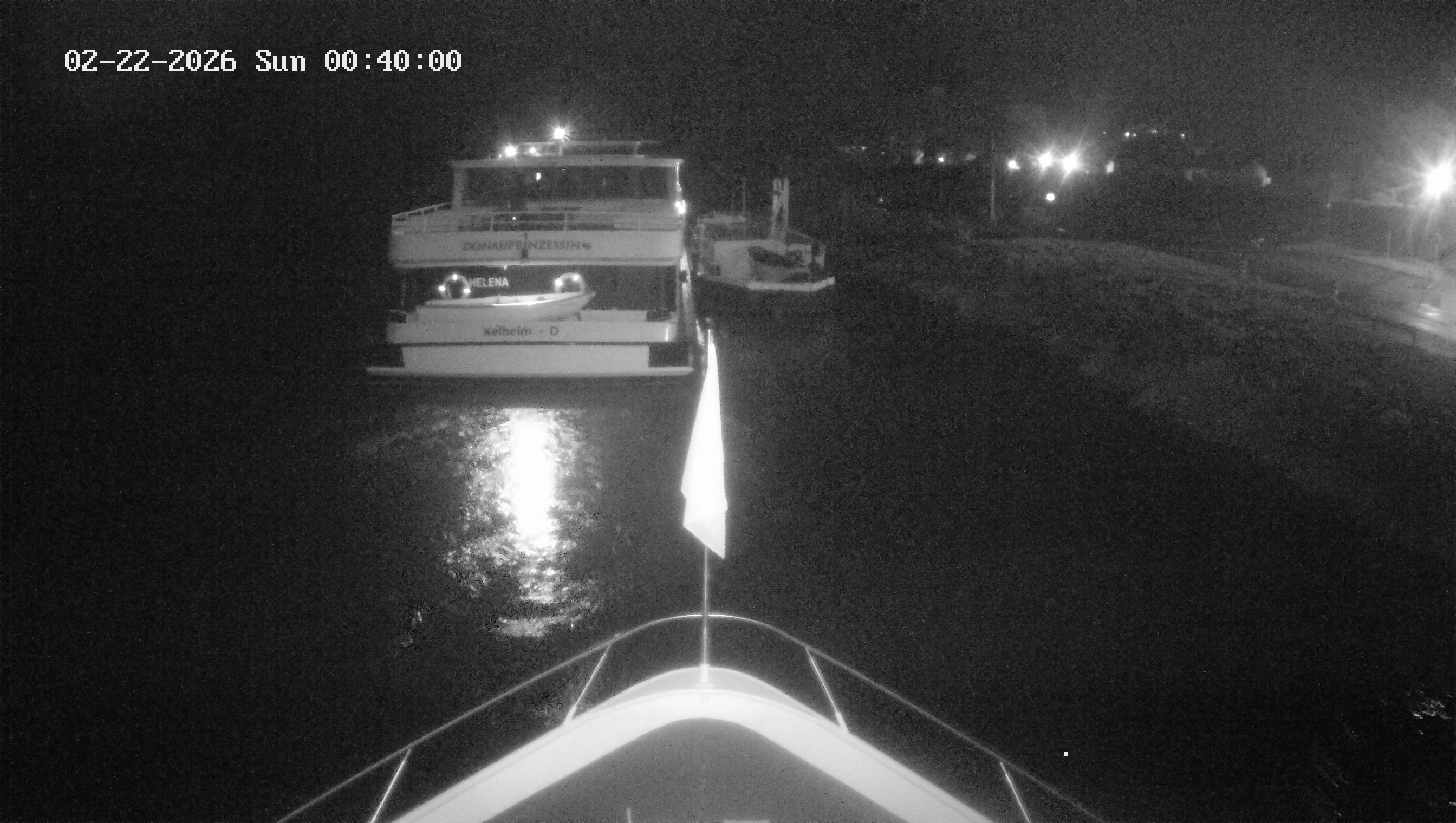 Archived image Webcam Kelheim – View Ship Maximilian II