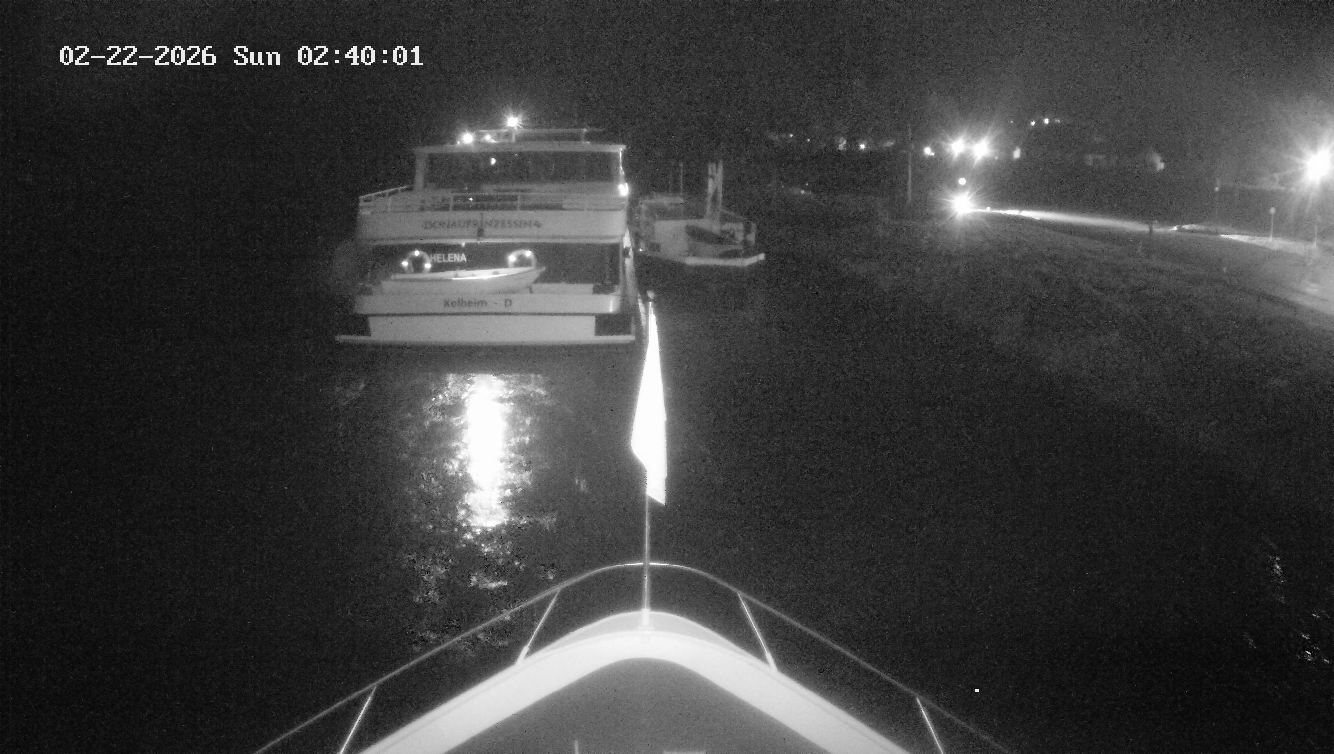 Archived image Webcam Kelheim – View Ship Maximilian II